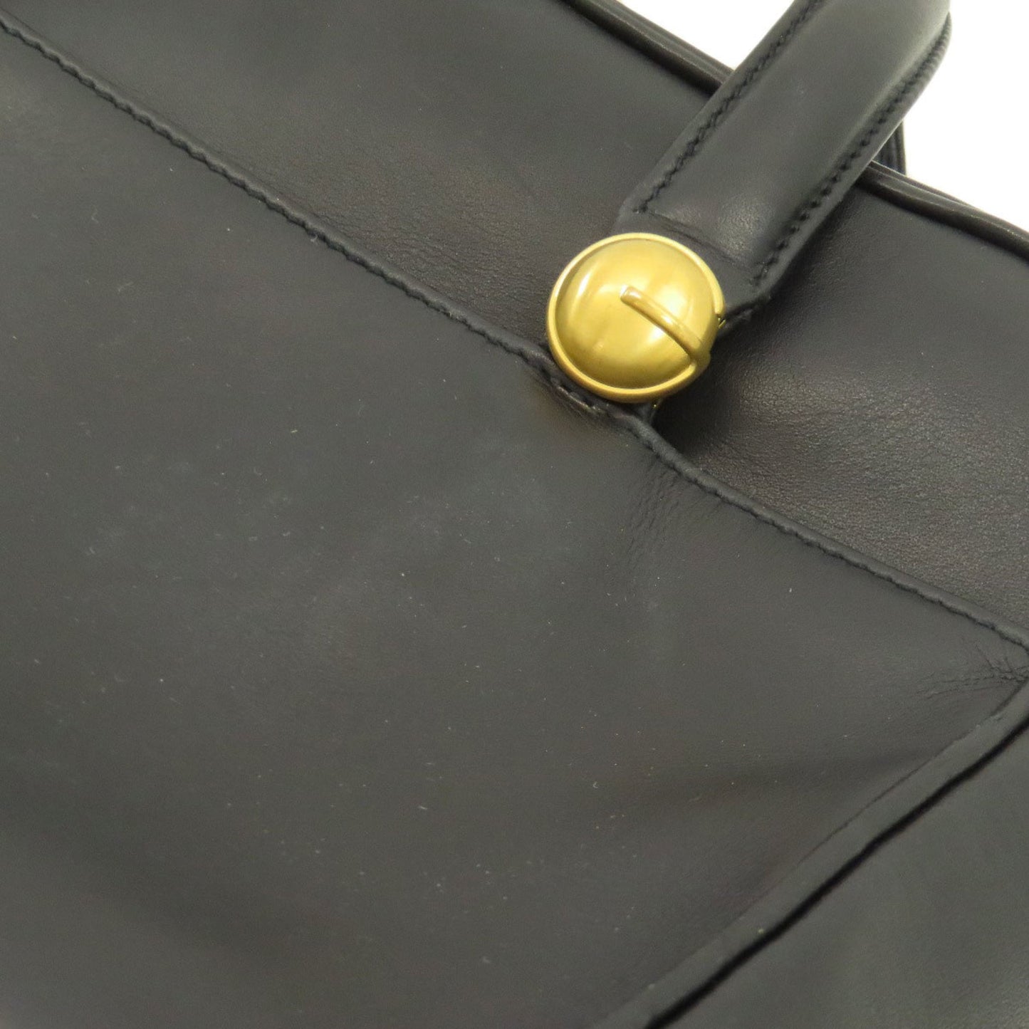 Gucci Black Leather Handbag ( )