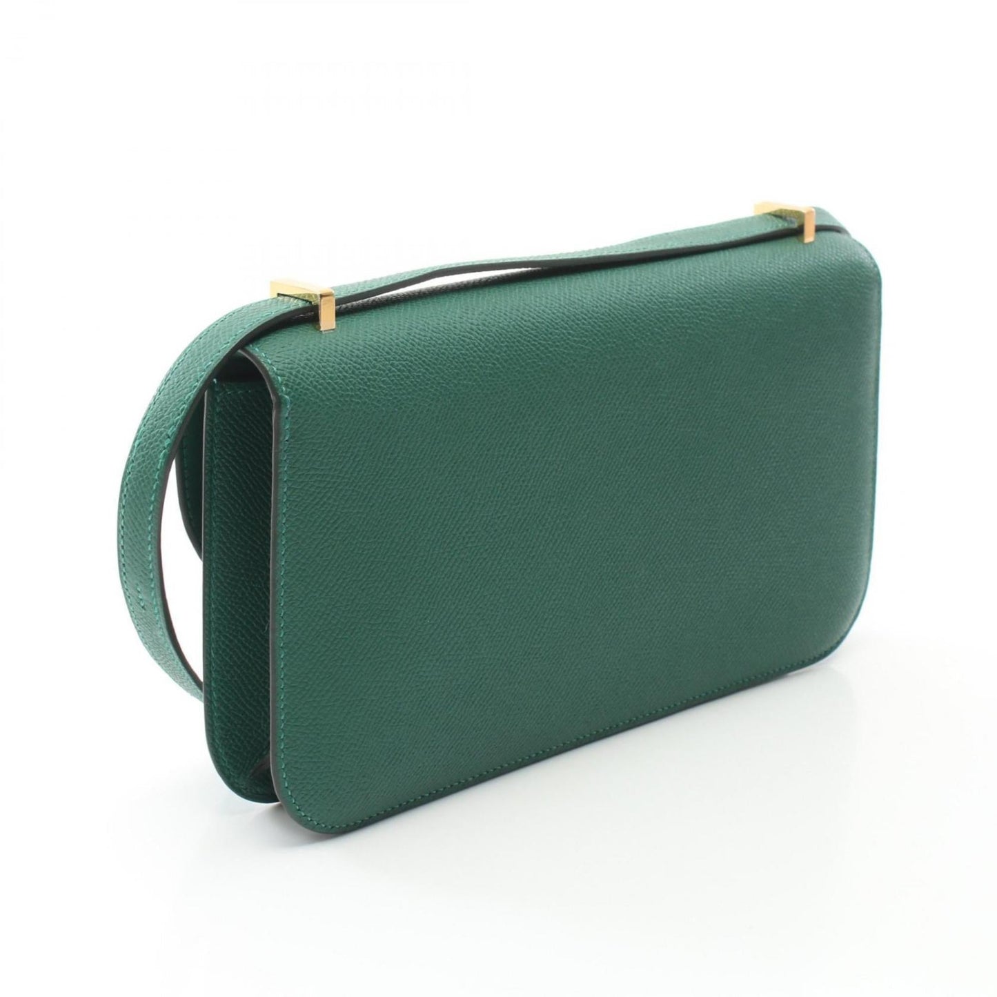 Hermes Green Epsom Leather Shoulder Bag ( )
