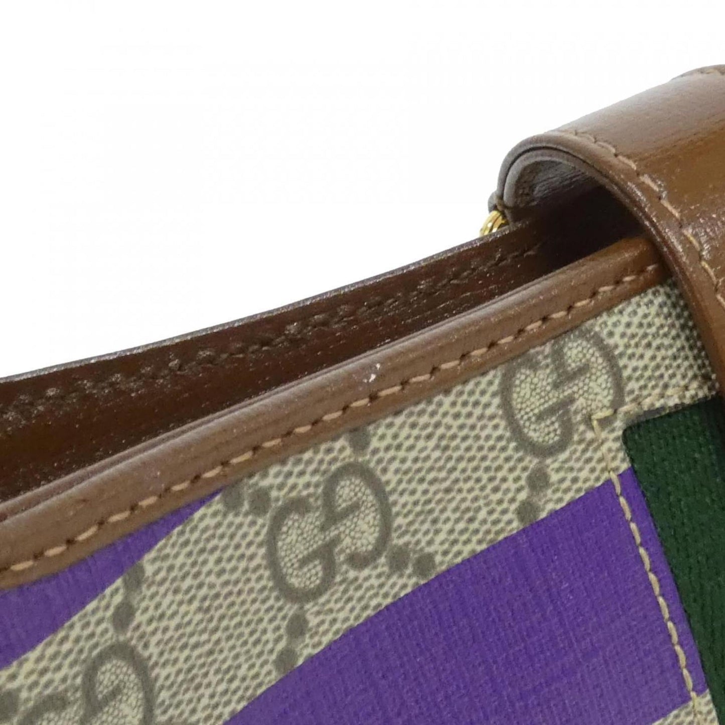 Gucci Beige Multi-Color Gg Supreme Shoulder Bag ( )