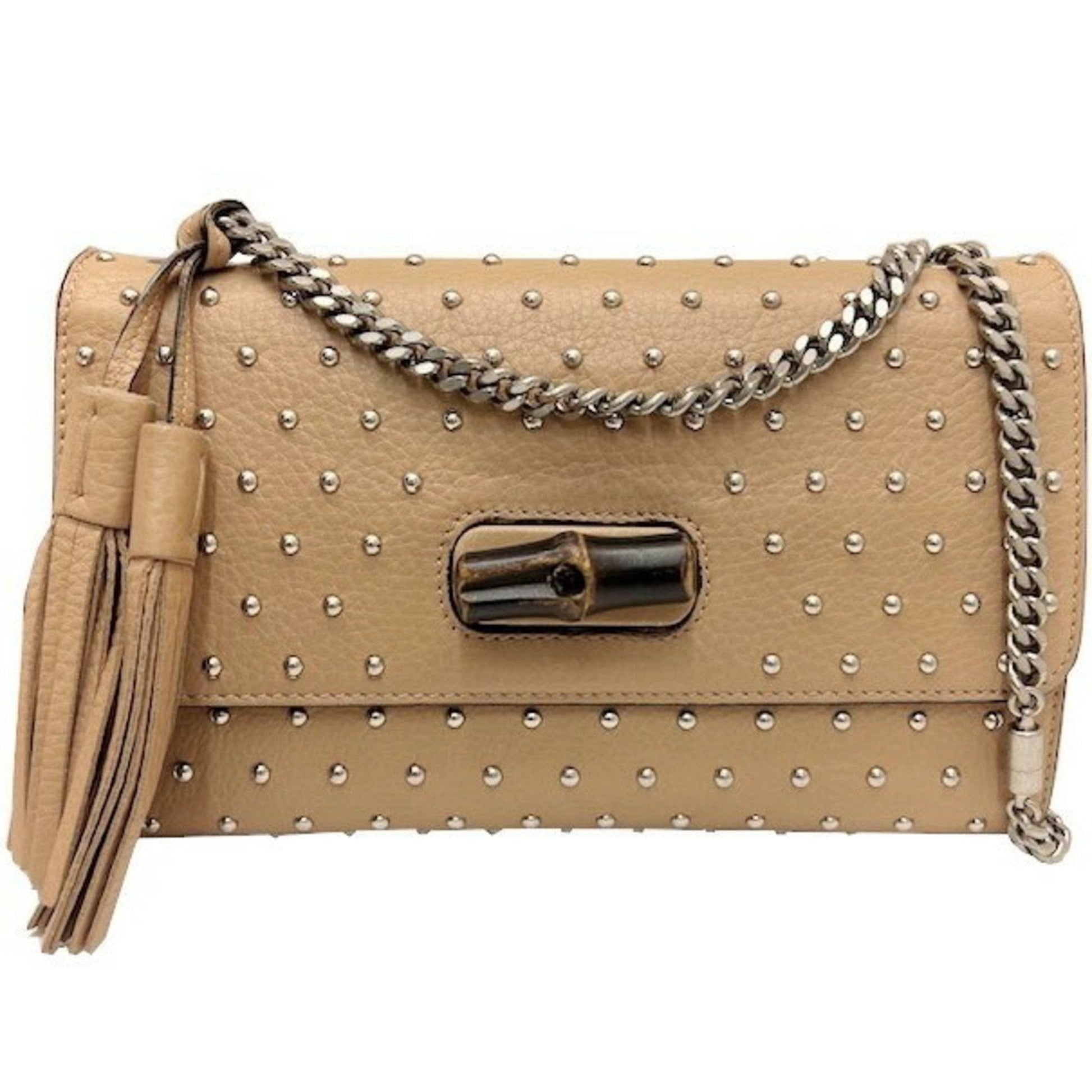 Gucci Lou Chain Leather Shoulder Bag