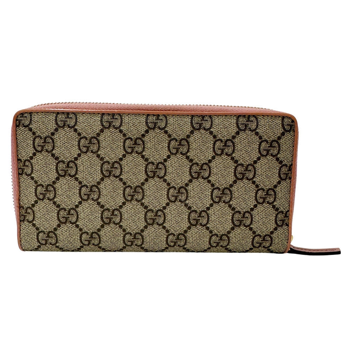 Gucci Gray Pink Pvc Long Wallet (Bi-Fold) ( )