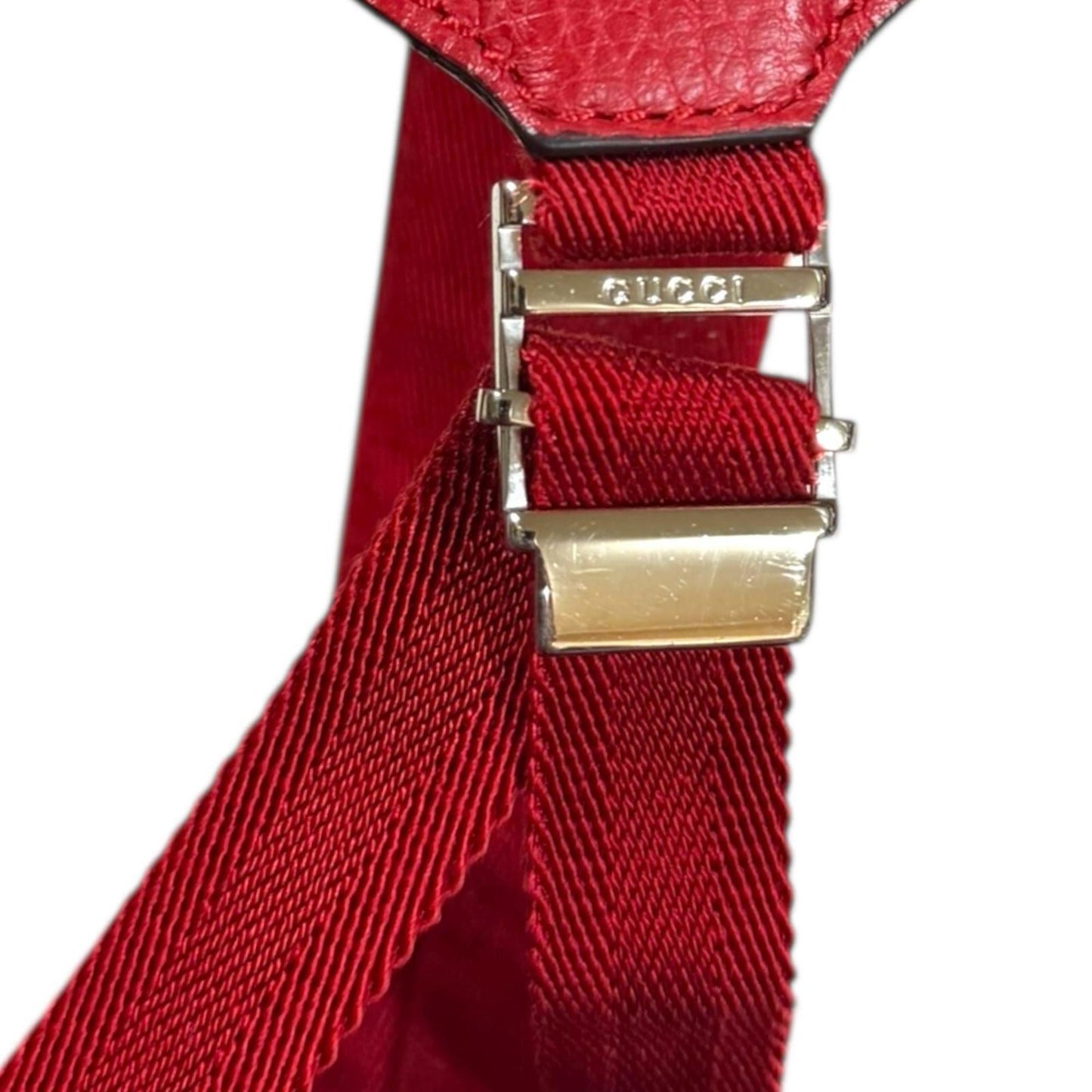 Gucci Red Color Nylon Backpack ( )