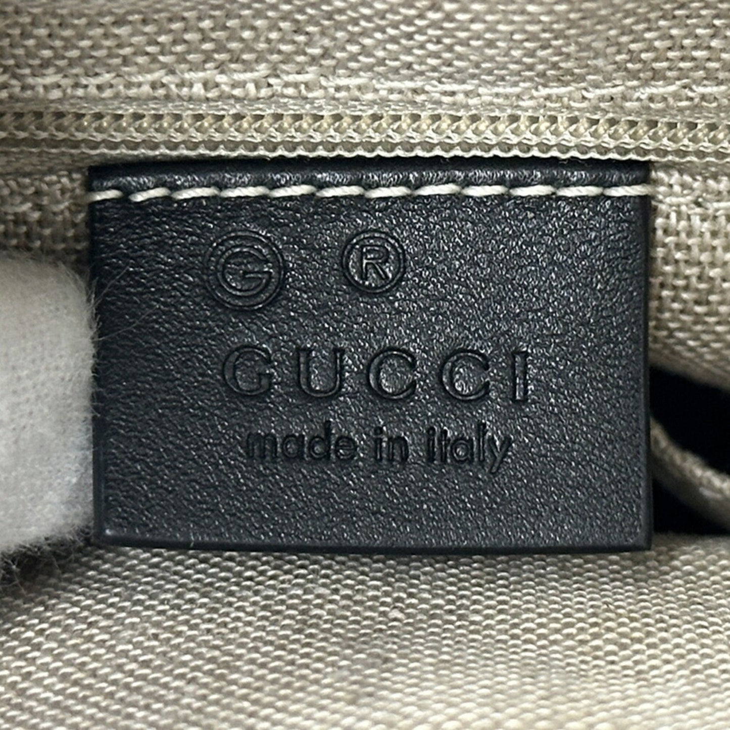 Gucci Black Leather Backpack ( )