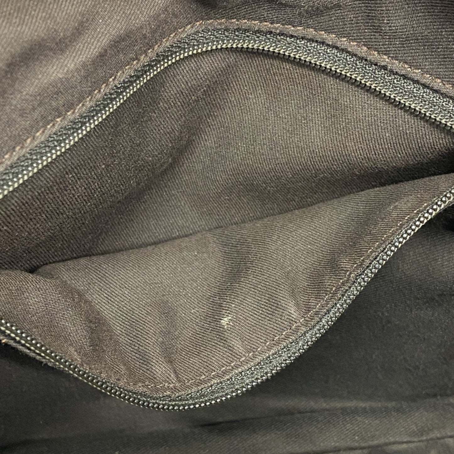 Gucci Brown Canvas Tote Bag ( )