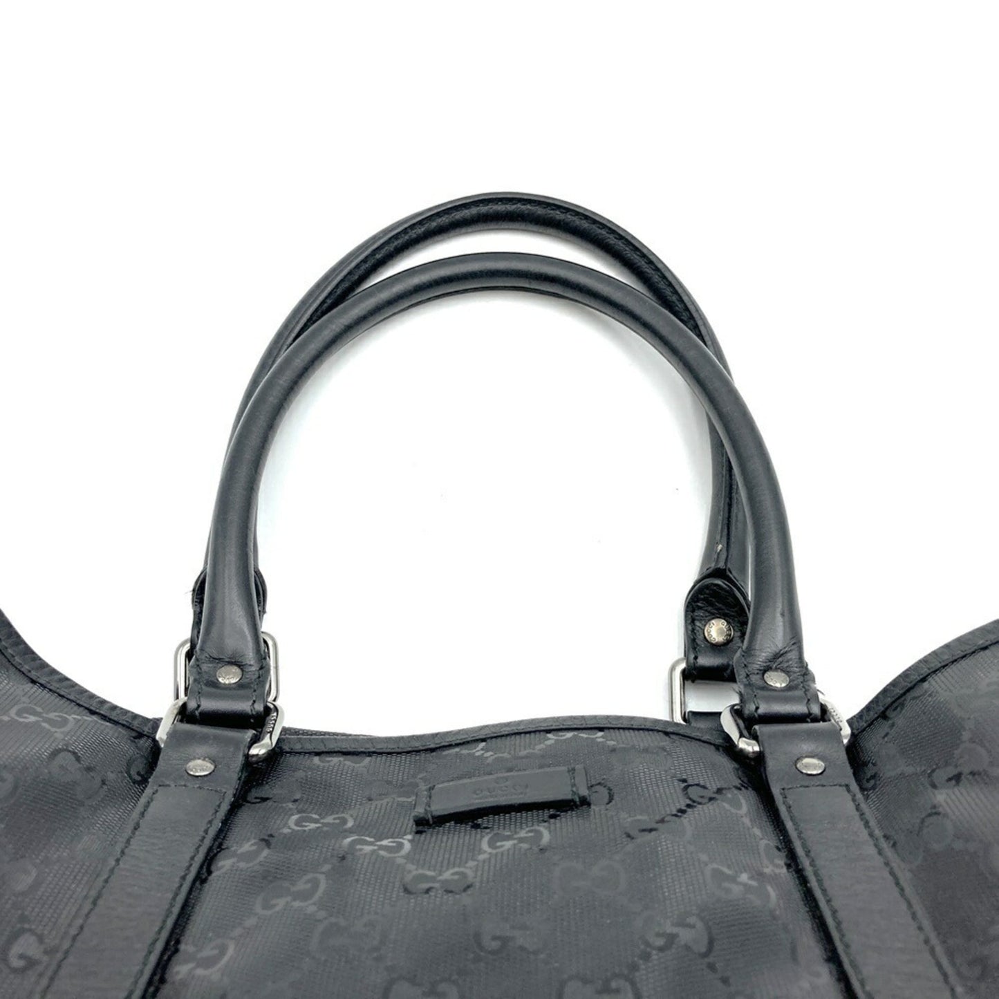 Gucci Gg ImprimÃ© Black Gg ImprimÃ© Tote Bag ( )