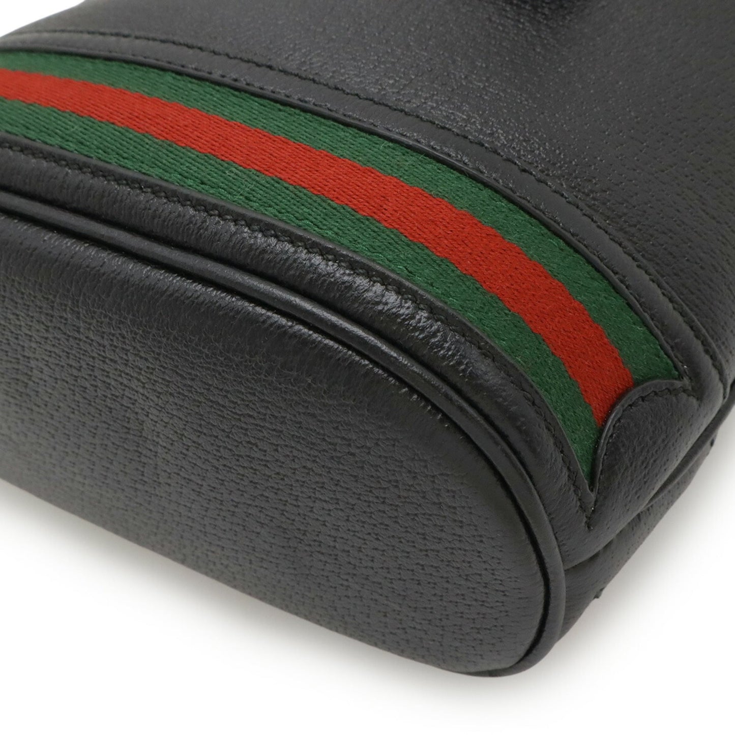 Gucci Ophidia Black Leather Handbag ( )