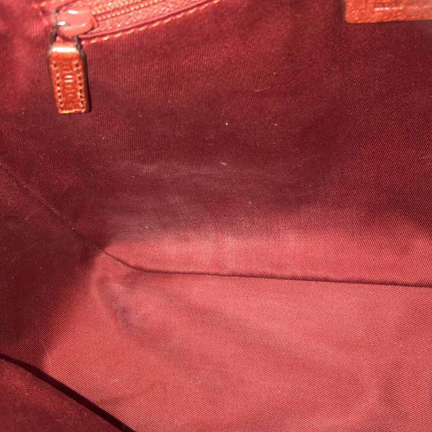 Gucci Red Color Gg Canvas Handbag Tote Bag ( )