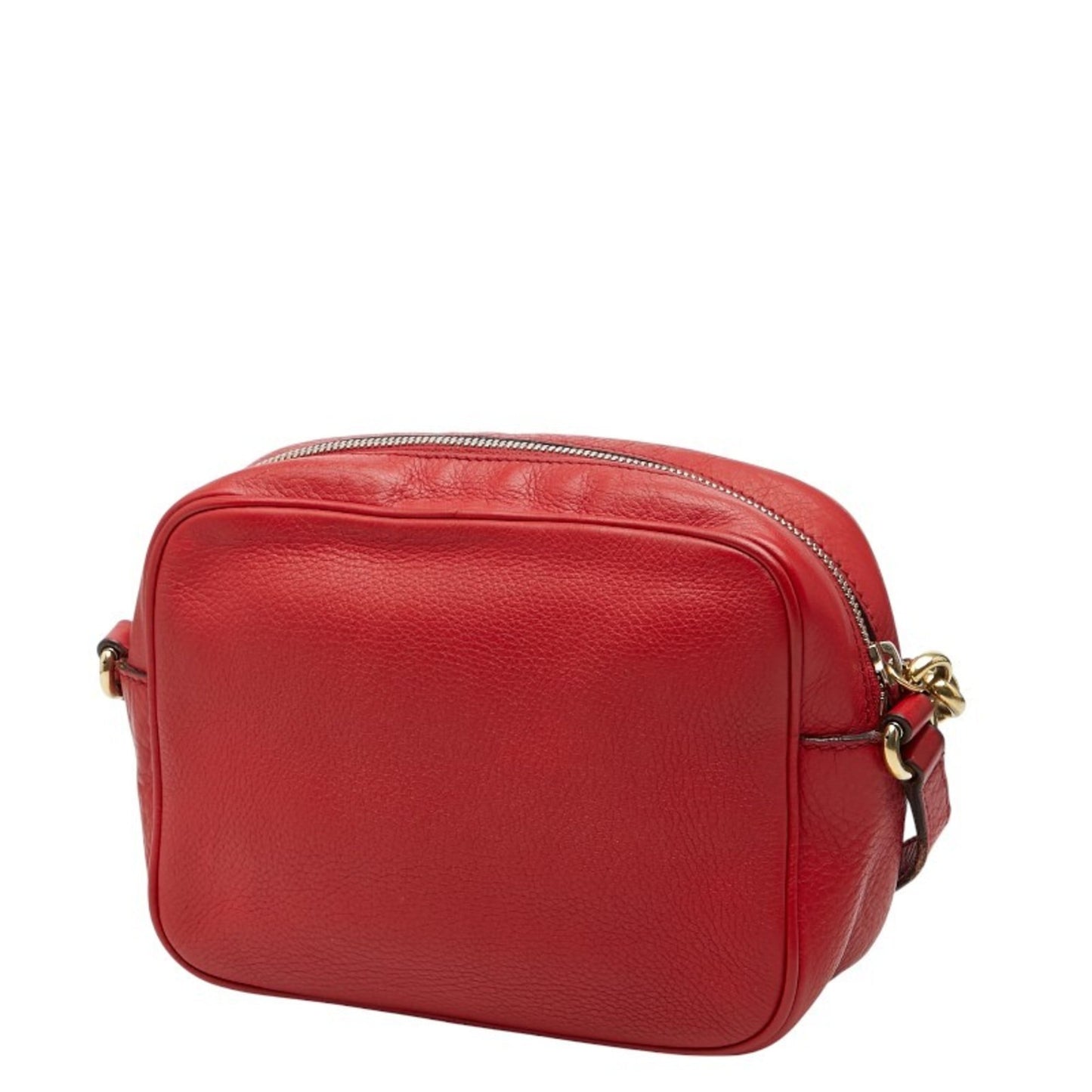 Gucci Red Color Leather Shoulder Bag ( )