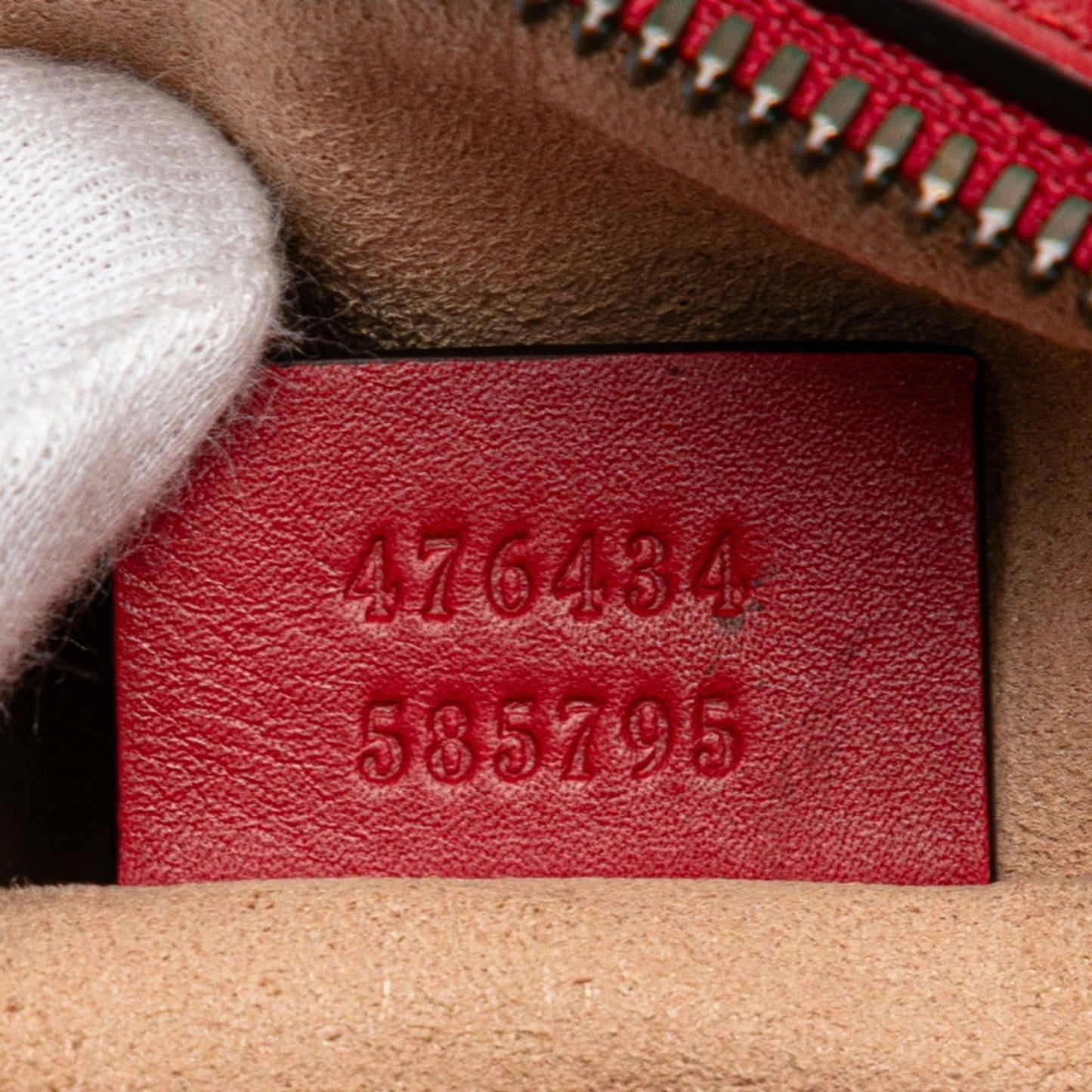 Gucci Gg Marmont Red Color Leather Sling Bag ( )