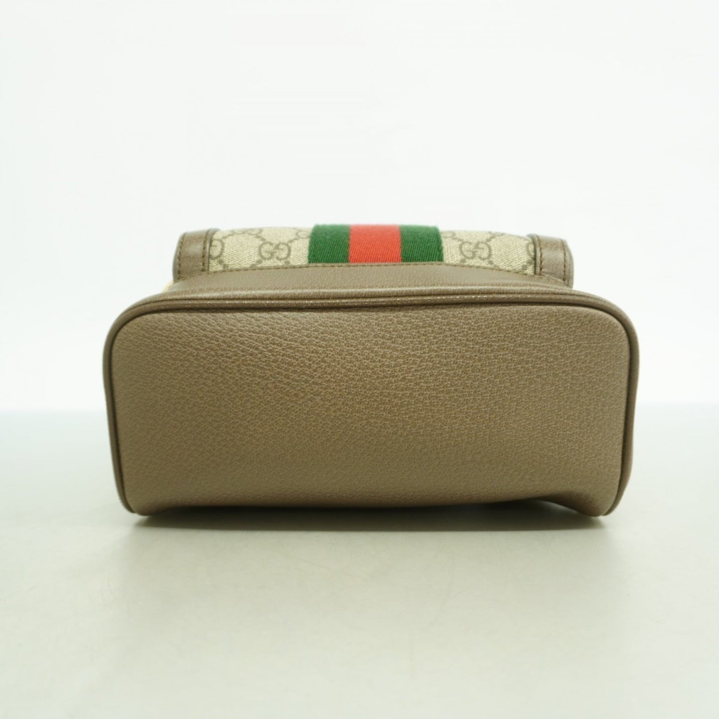 Gucci Brown Pvc Leather Backpack ( )
