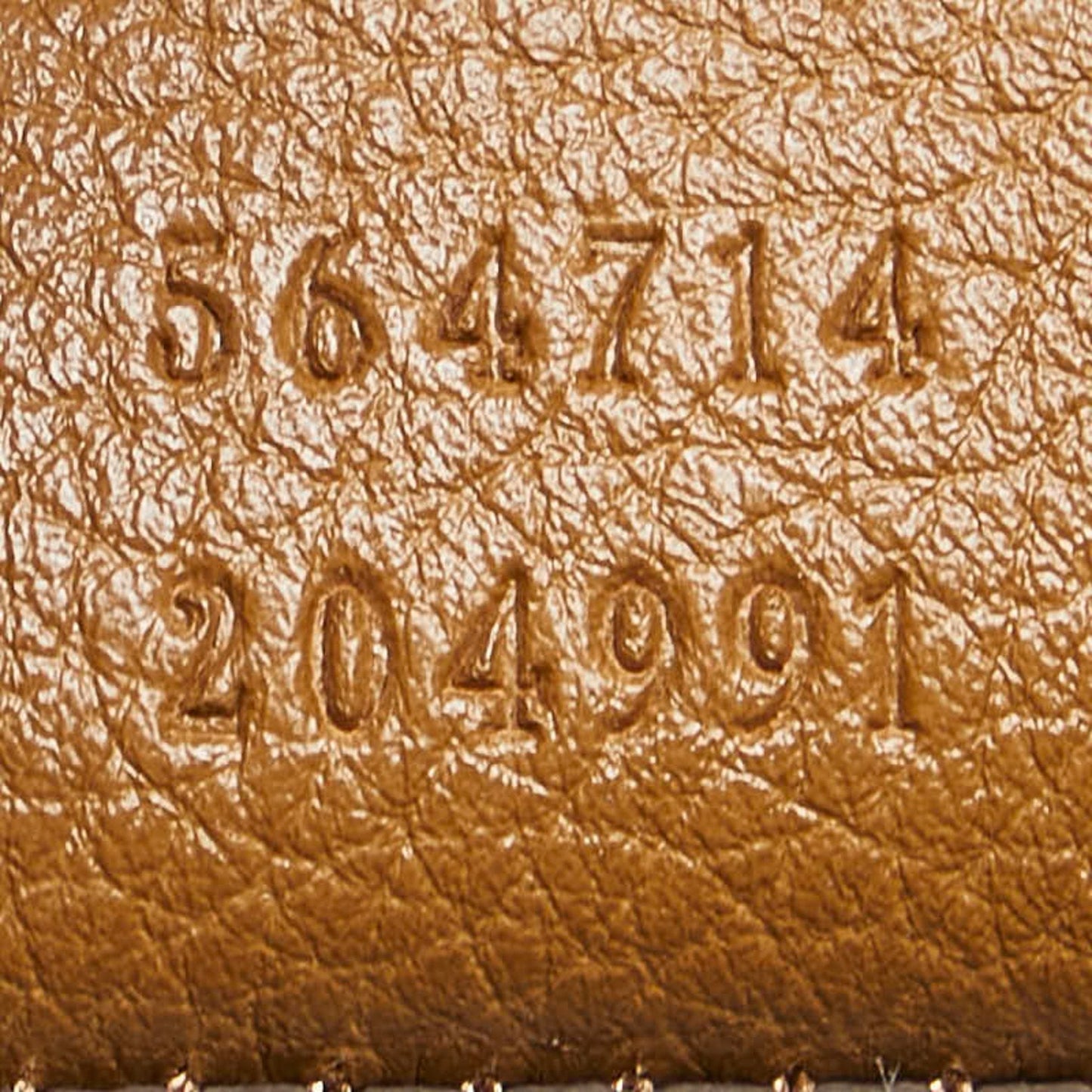 Gucci Brown Leather Handbag Shoulder Bag ( )