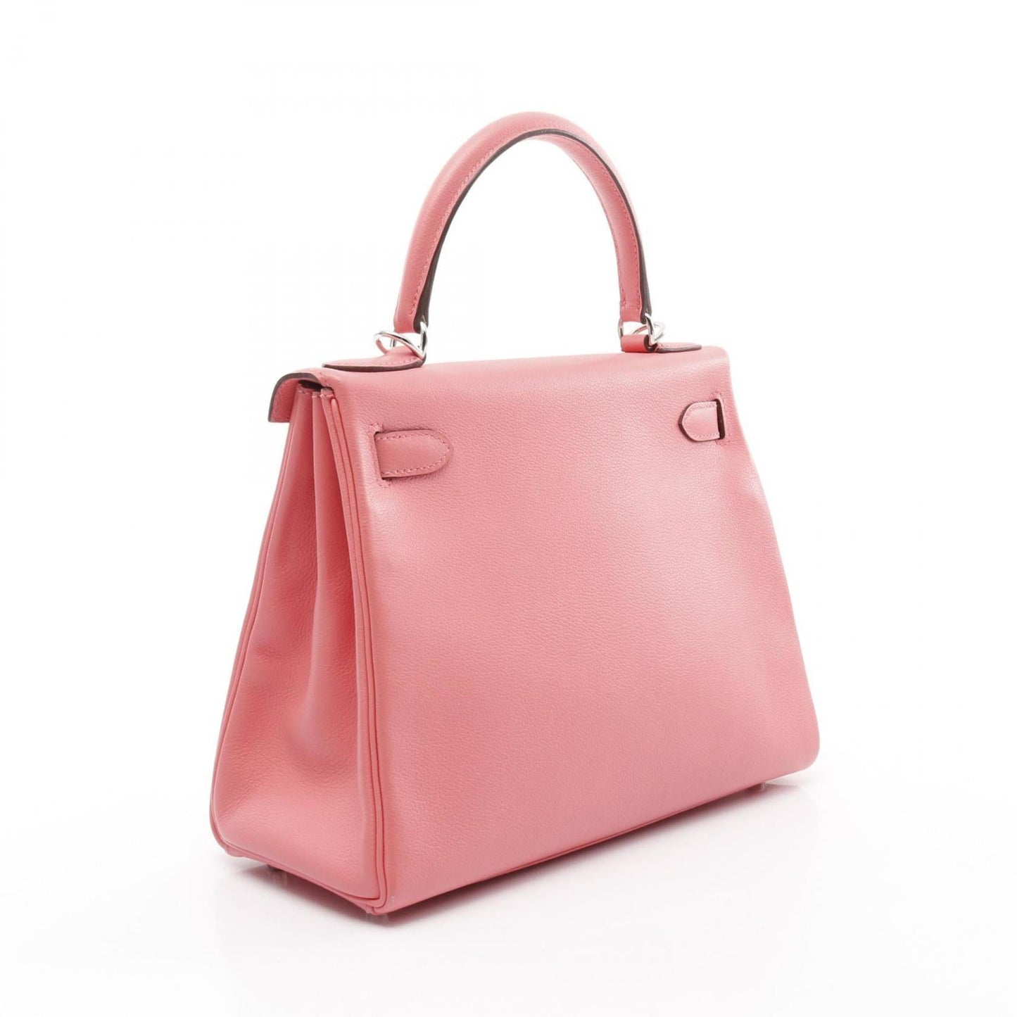 Hermes Pink Red Color Handbag ( )
