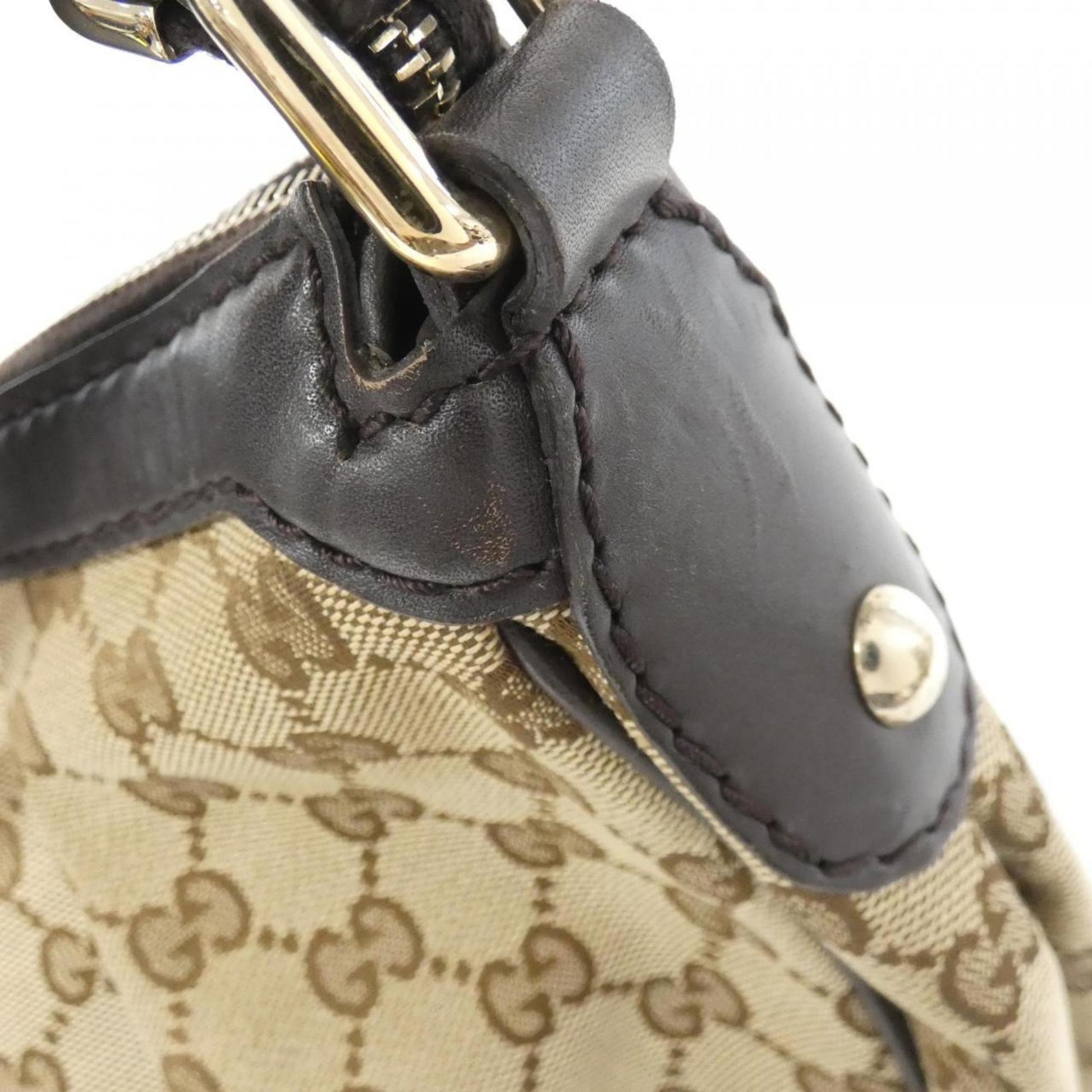 Gucci Canvas Shoulder Bag