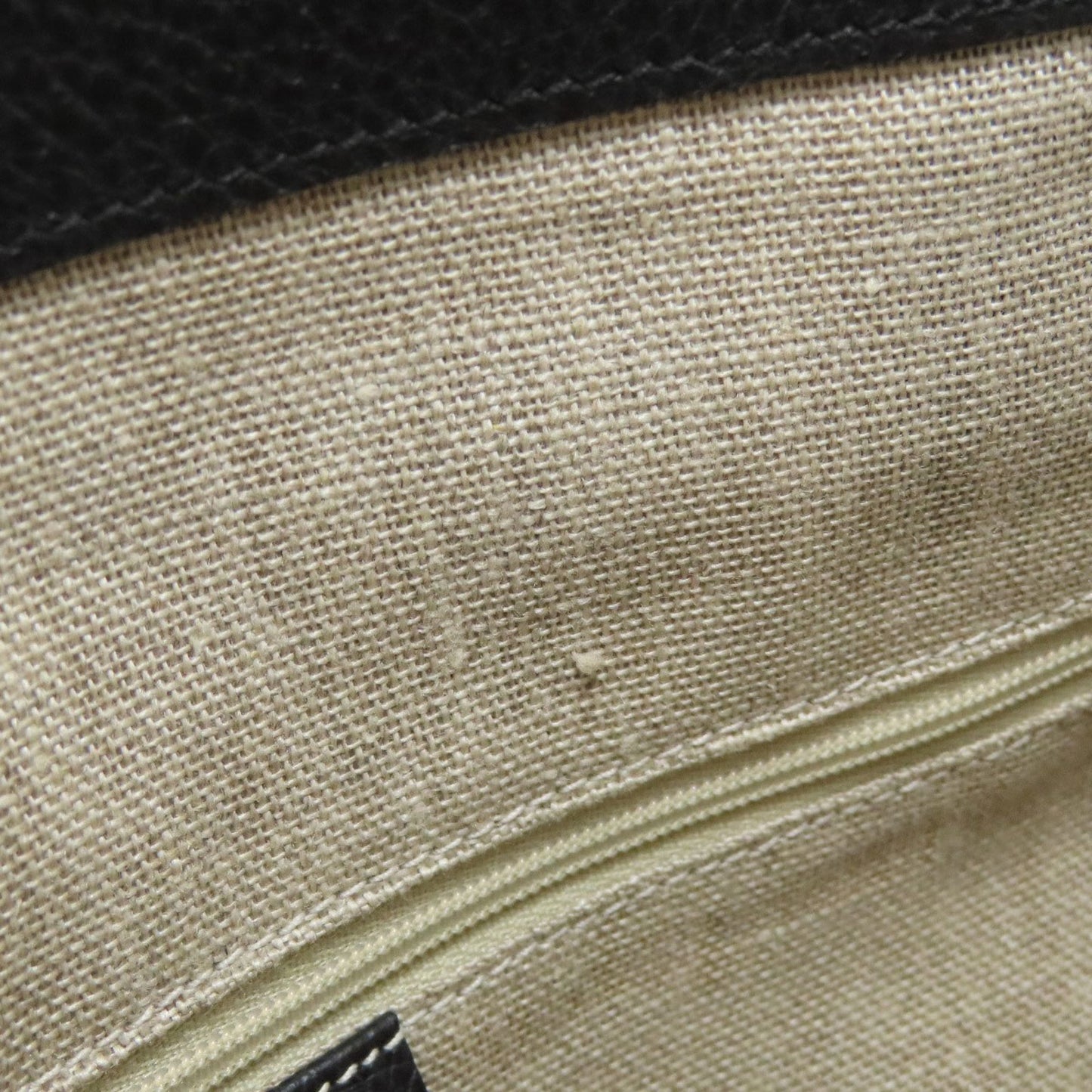 Gucci Black Leather Handbag ( )