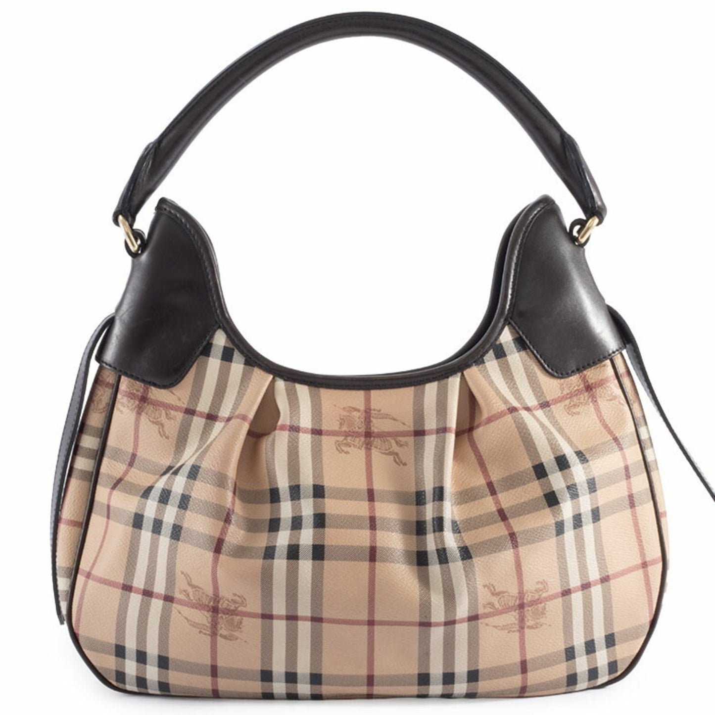 Burberry Beige Pvc Leather Shoulder Bag ( )
