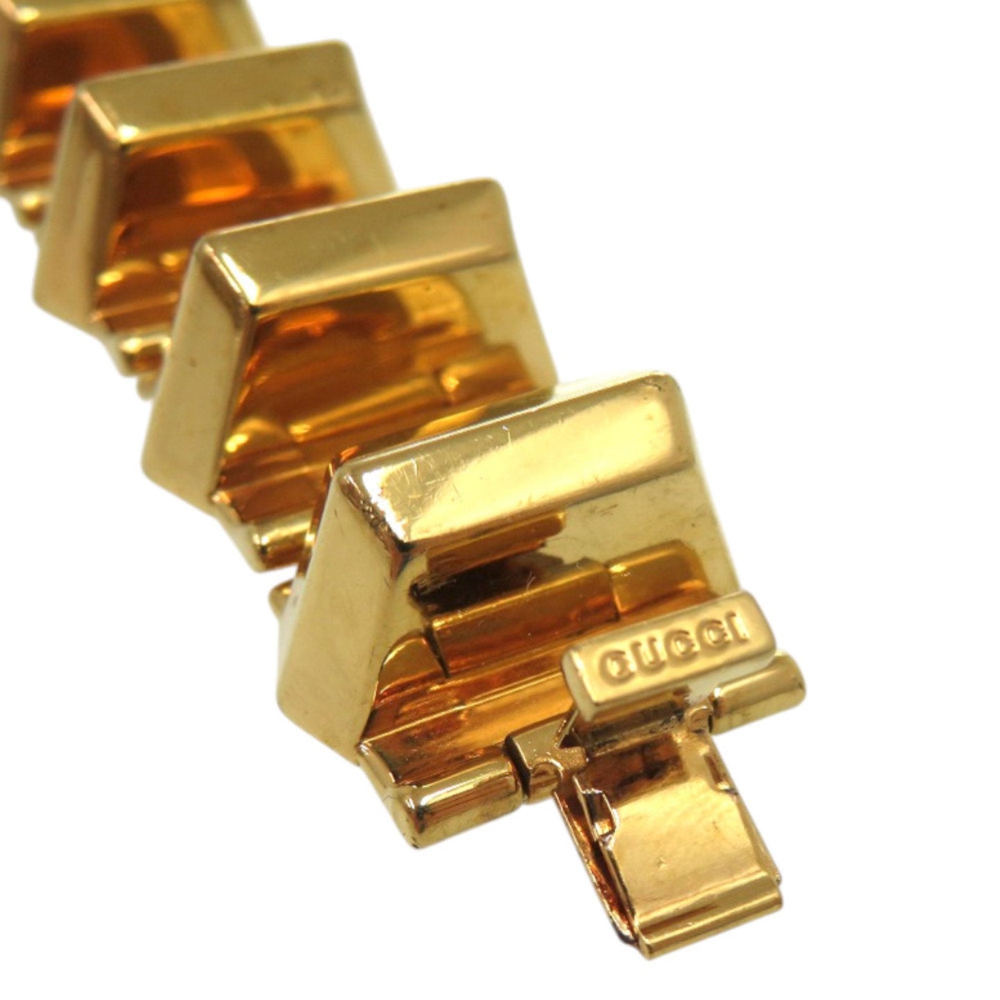 Gucci Gold Brass Charm Bracelet ( )