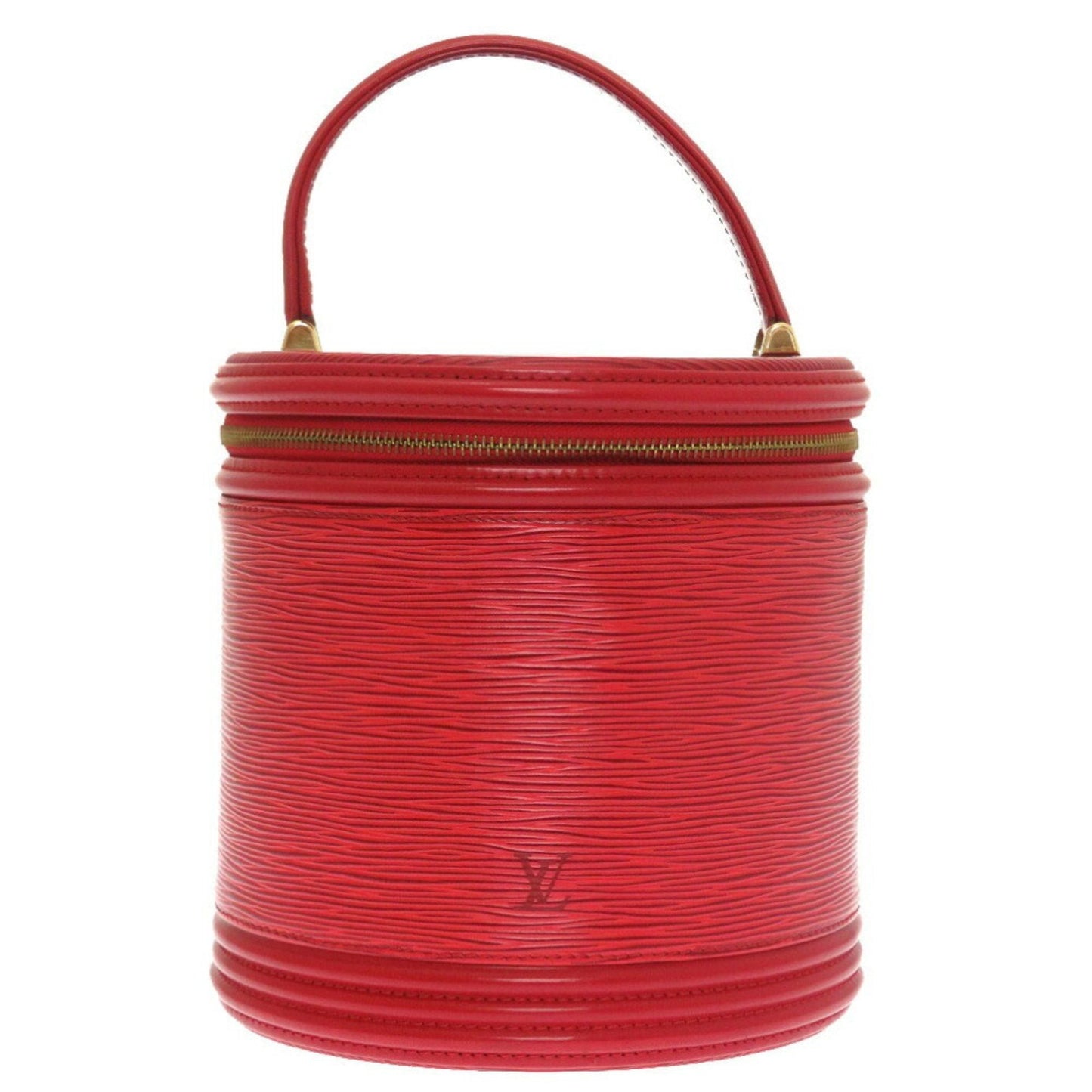 Louis Vuitton Epi Cannes Castilean Red Handbag Bag