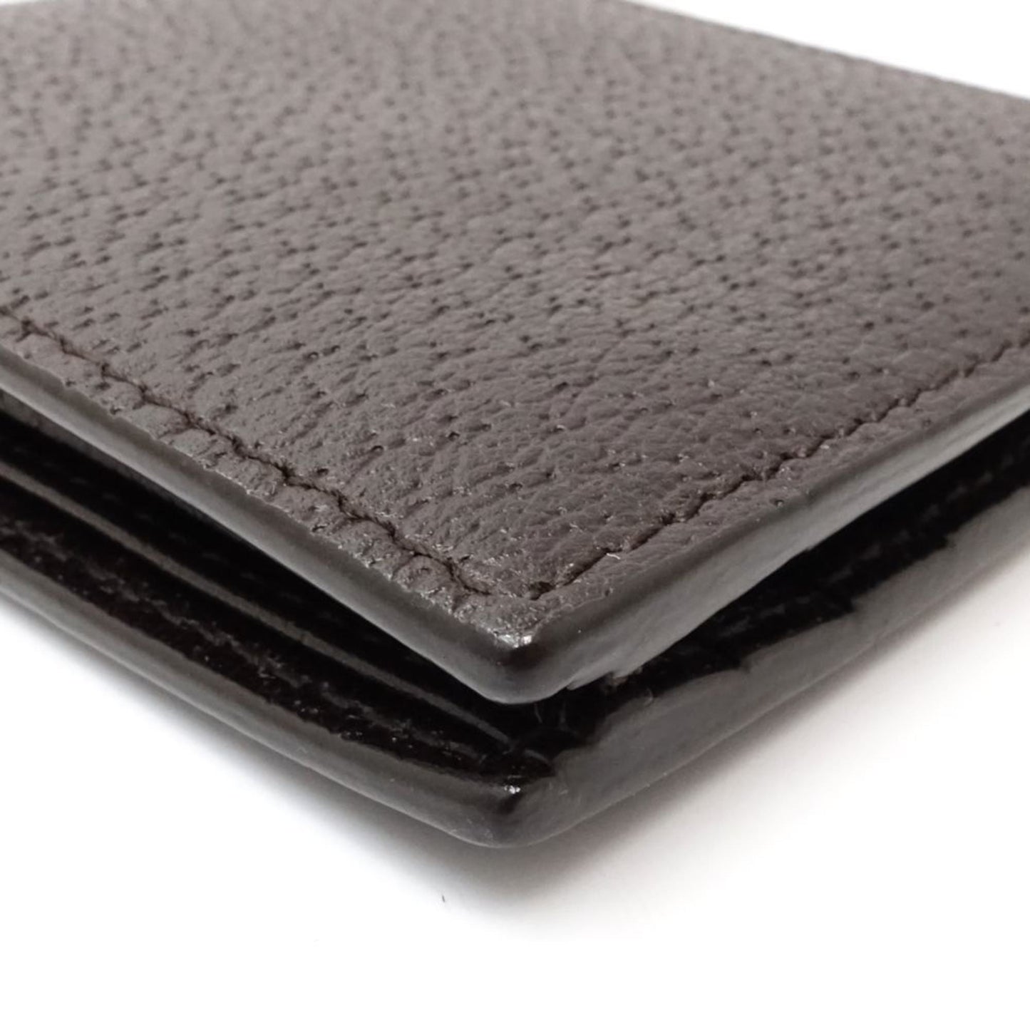Gucci Dark Brown Leather Wallet (Bi-Fold) ( )