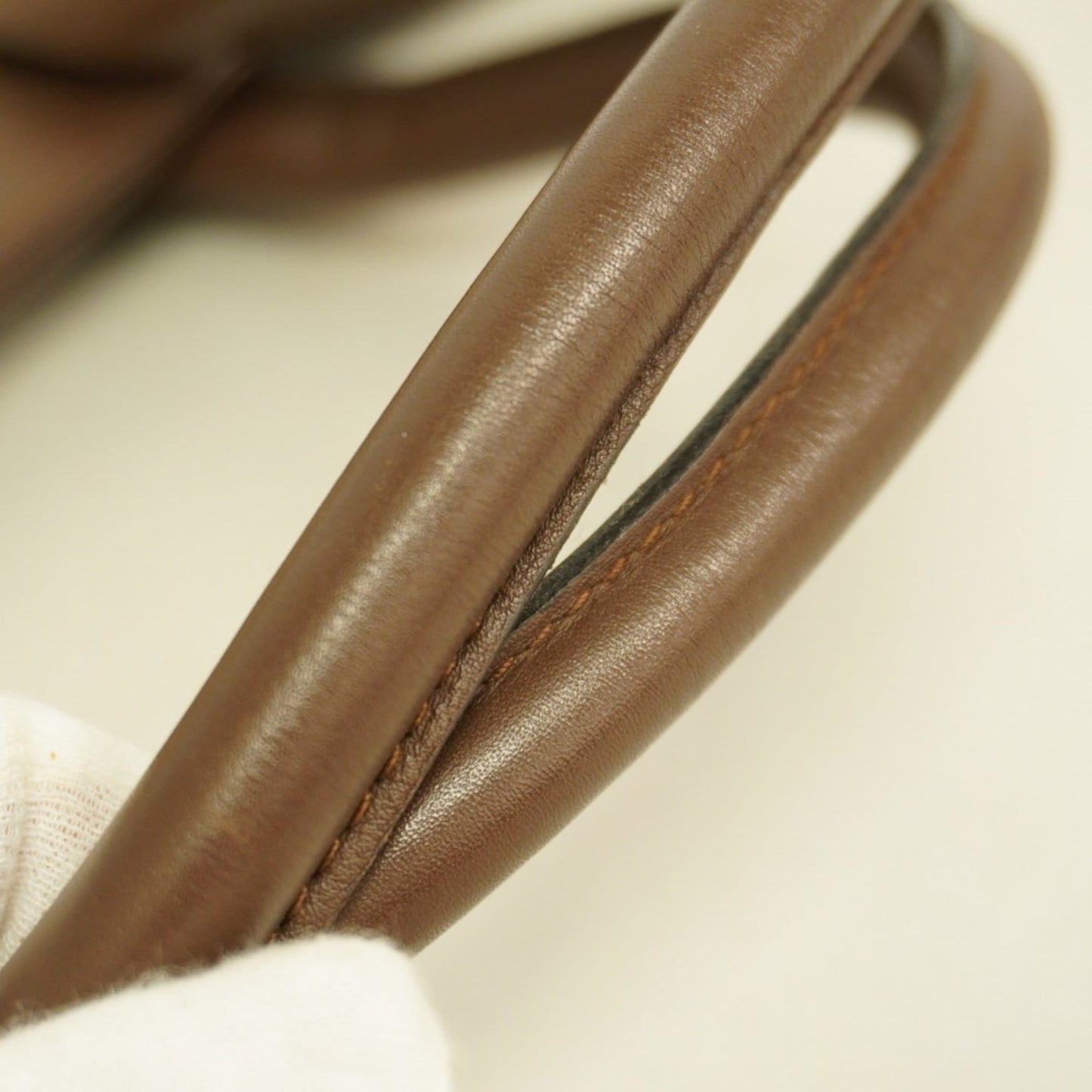 Gucci Beige Brown Canvas Tote Bag ( )