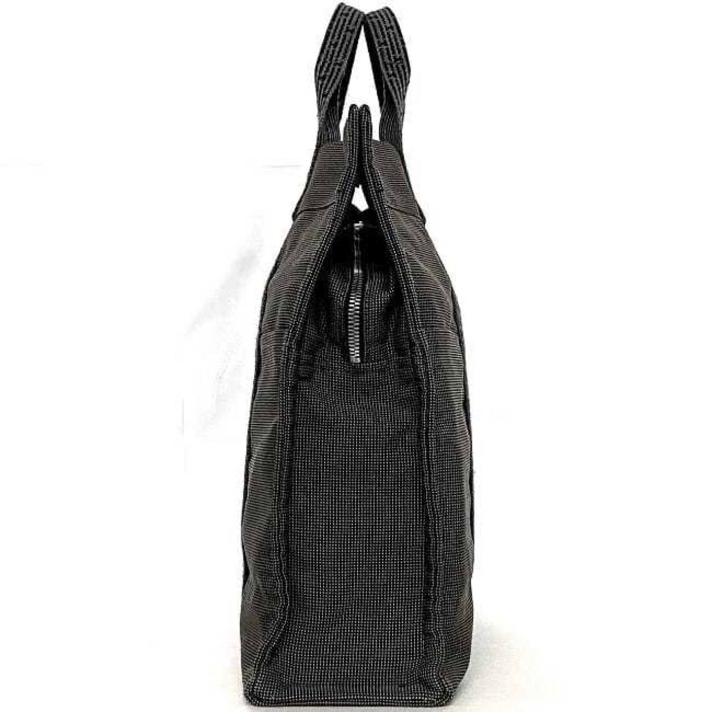 Hermes Gray Canvas Tote Bag ( )