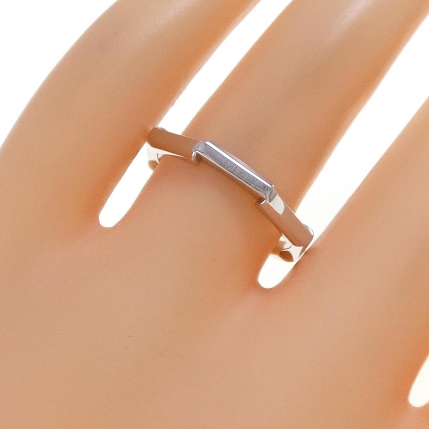 Gucci Platinum Platinum 950 Band Ring ( )