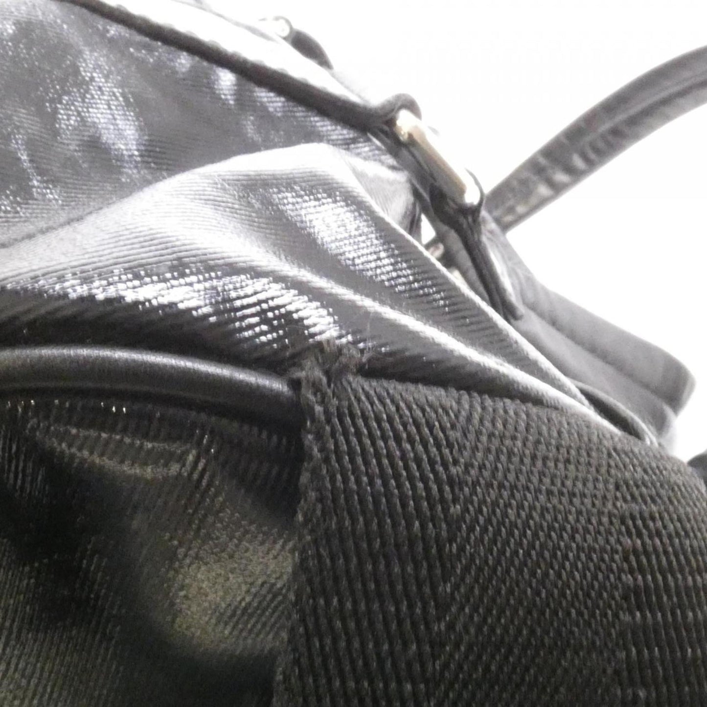 Gucci Black Pvc Boston Bag ( )