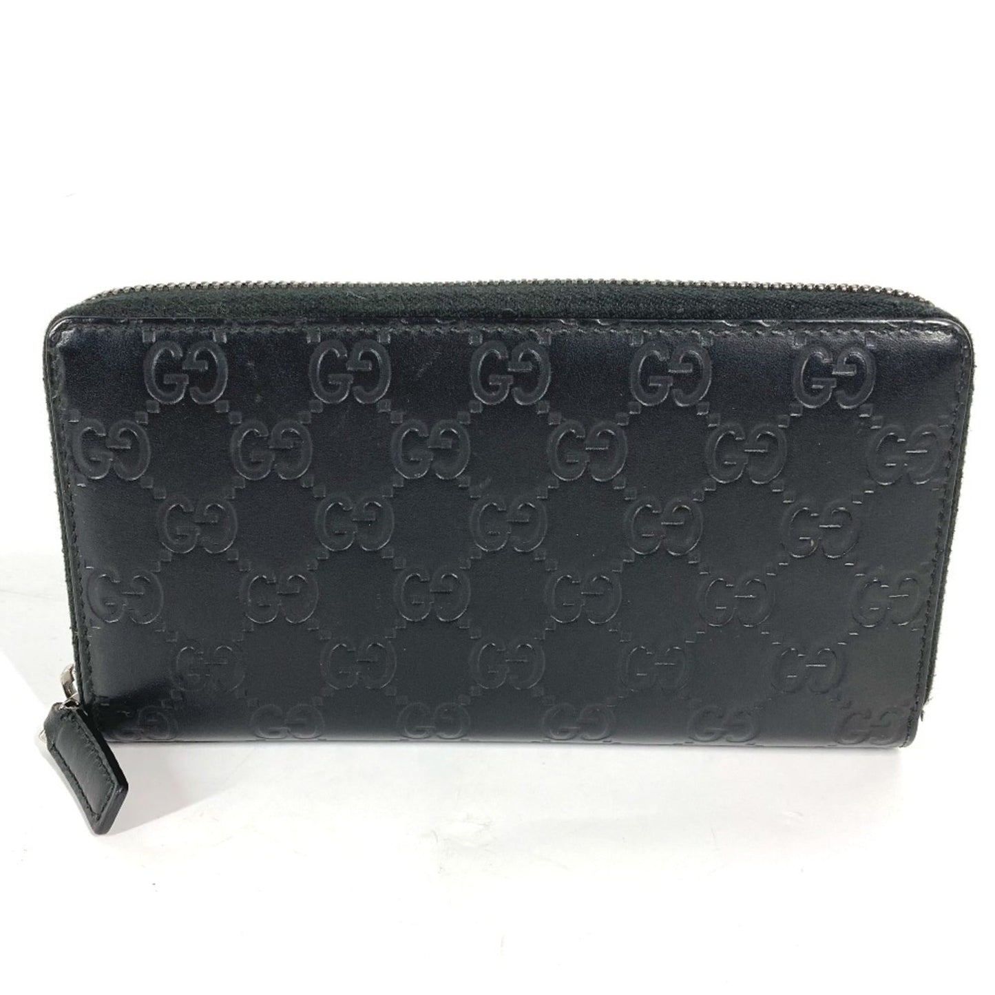 Gucci Black Leather Long Wallet (Bi-Fold) ( )