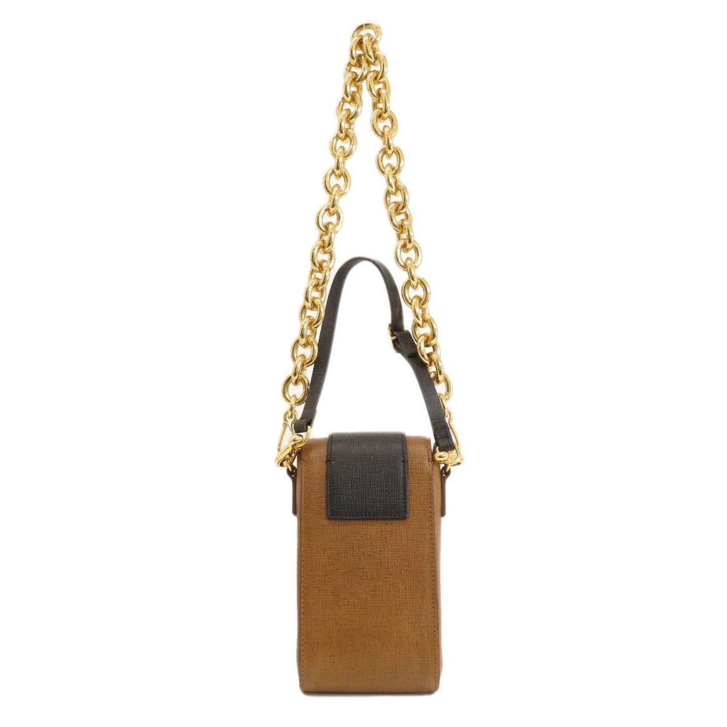 Burberry Brown Leather Shoulder Bag ( )