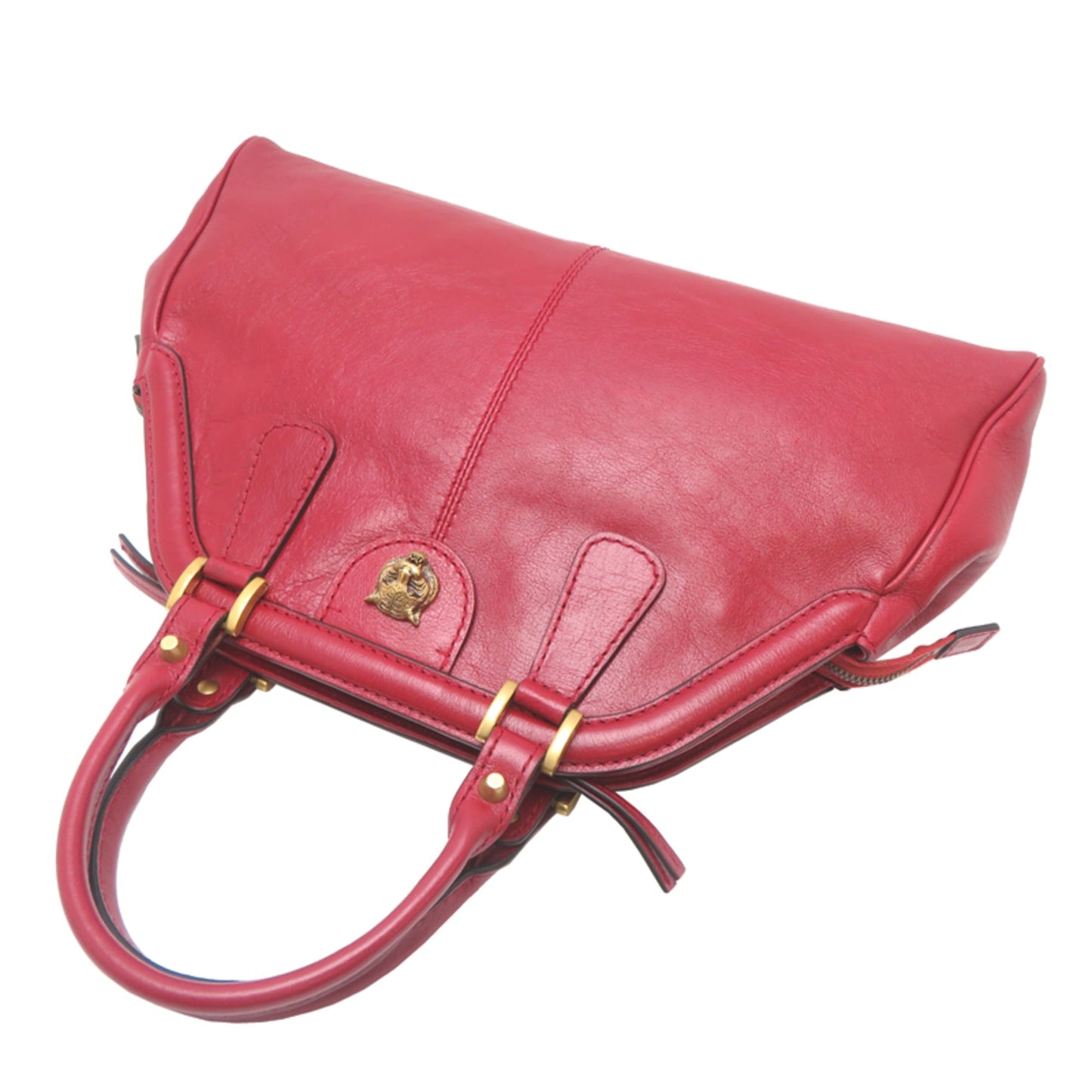 Gucci Red Color Leather Handbag ( )