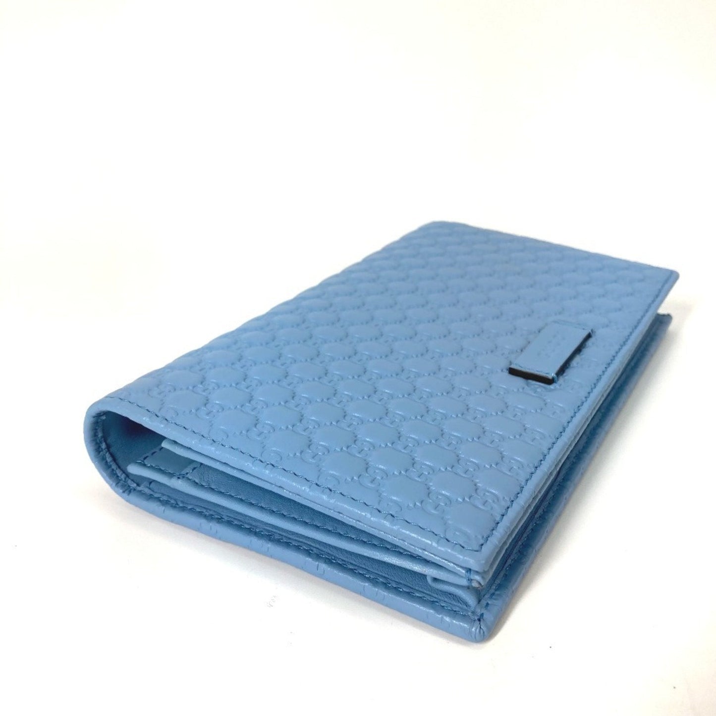 Gucci Blue Leather Chain/Shoulder Wallet ( )