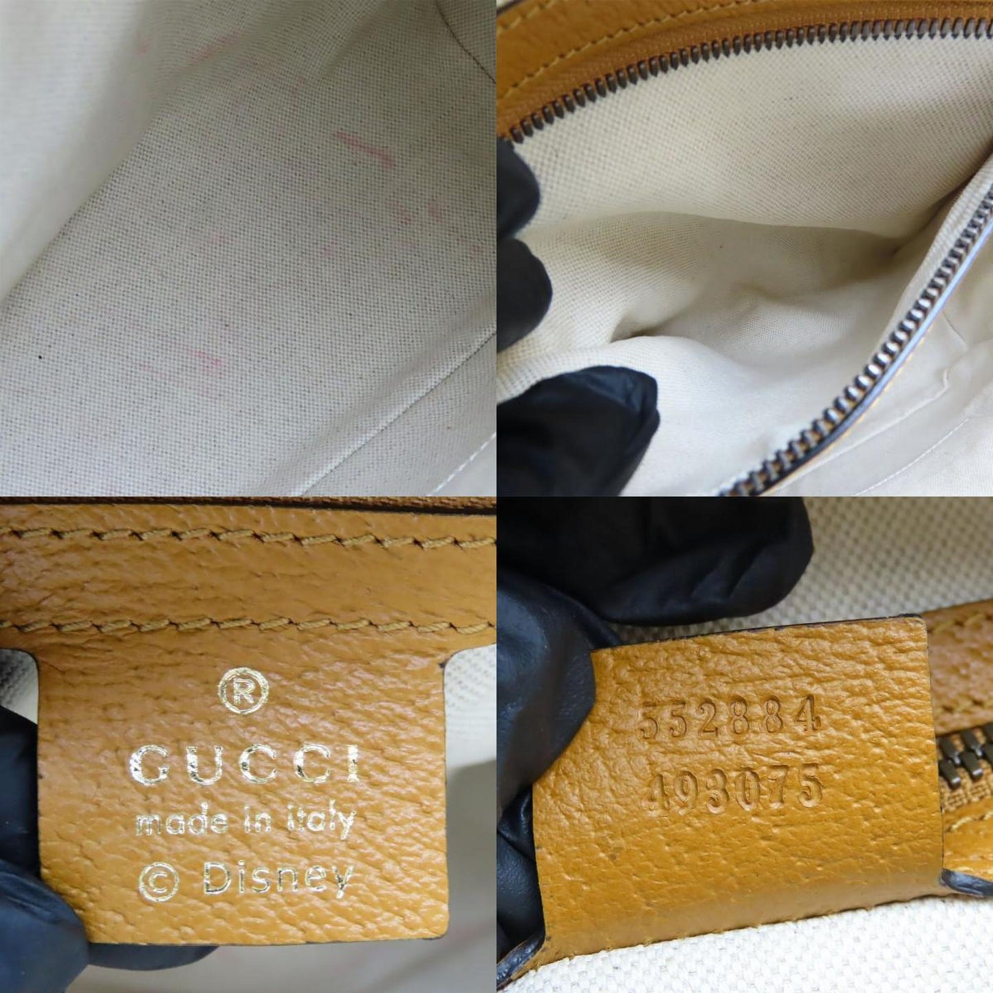 Gucci Brown Camel Gg Supreme Backpack ( )