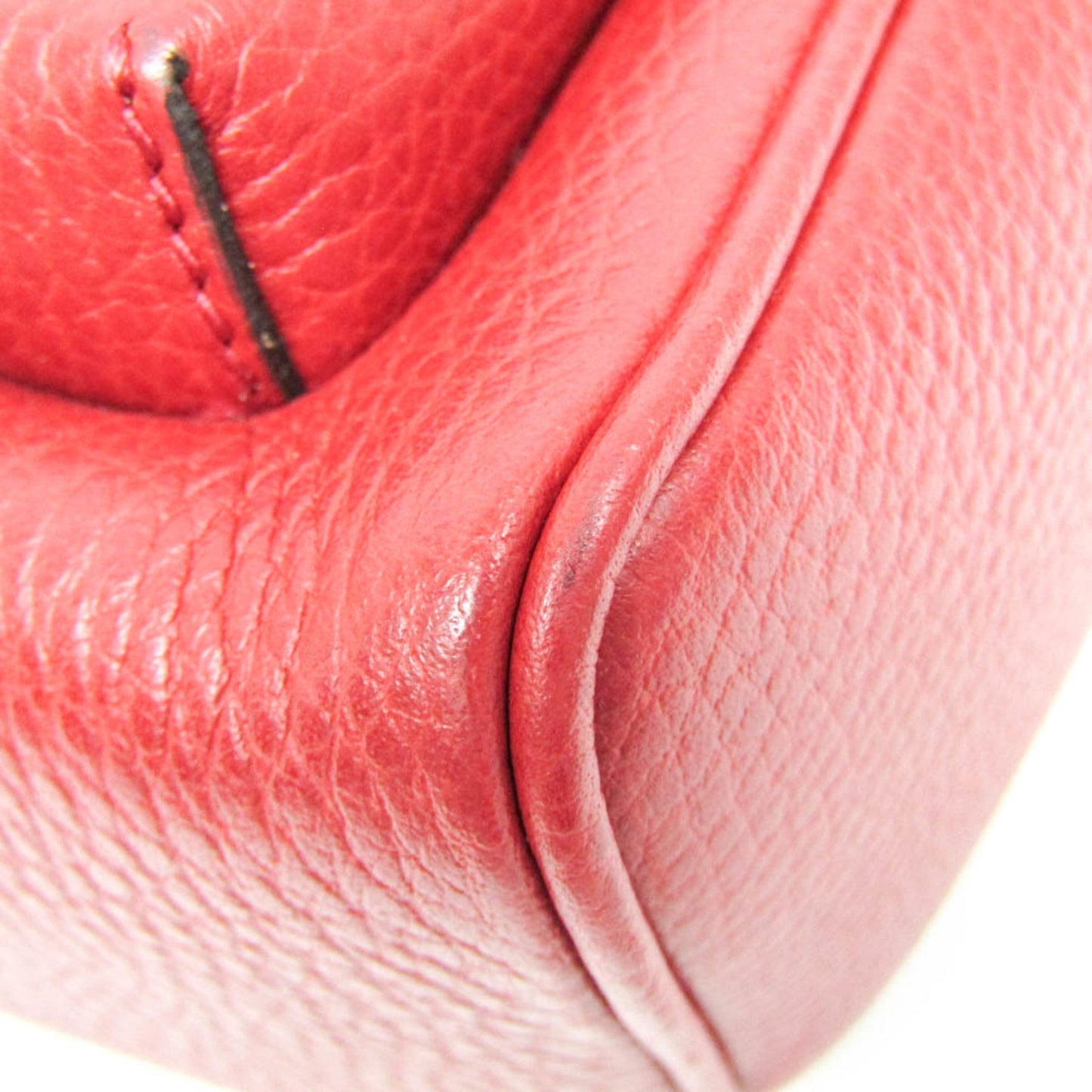 Gucci Soho Red Color Leather Backpack ( )