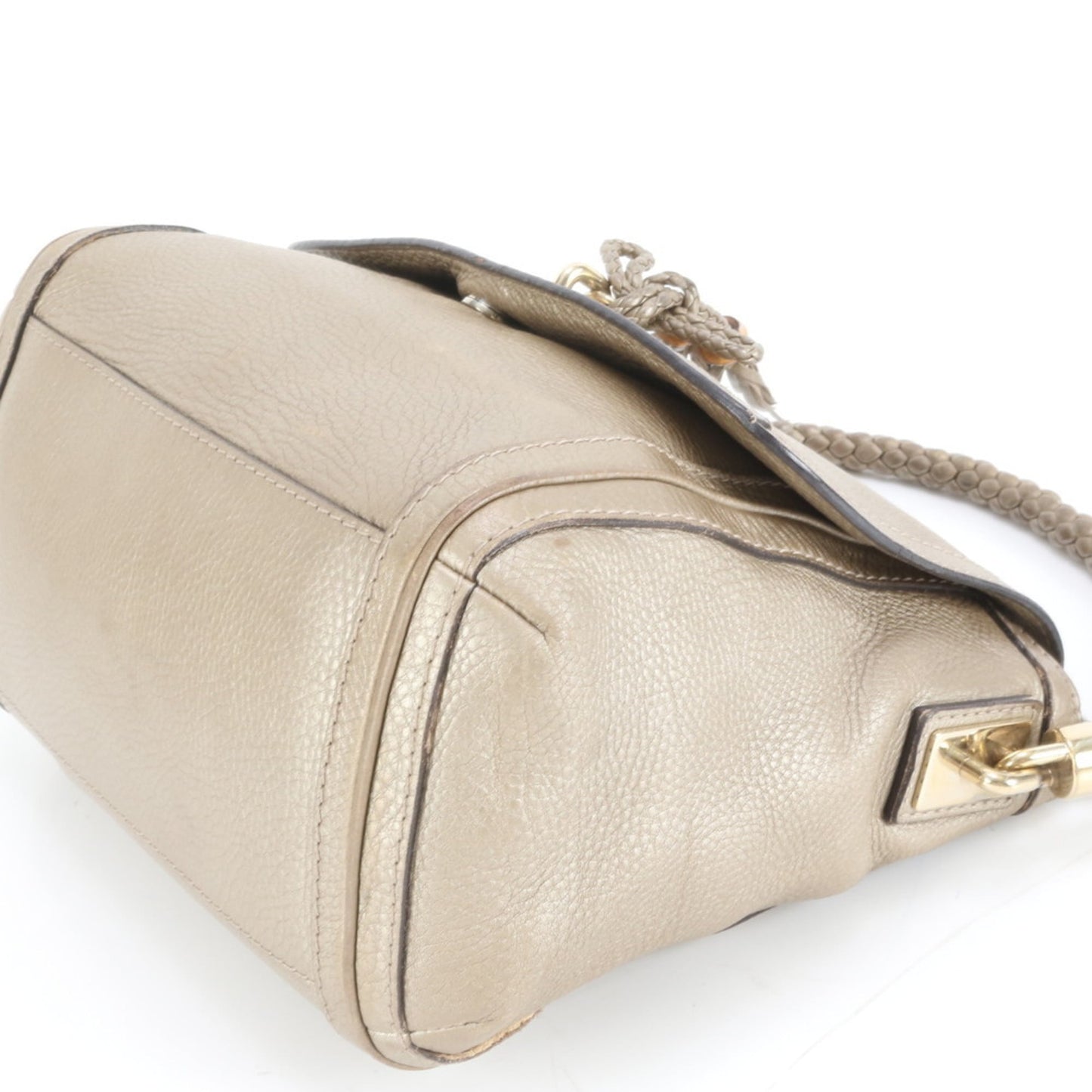 Gucci Gold Leather Shoulder Bag ( )