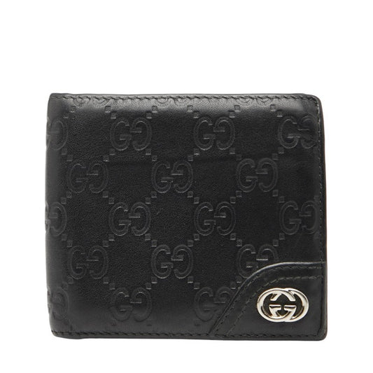Gucci Black Leather Wallet (Bi-Fold) ( )