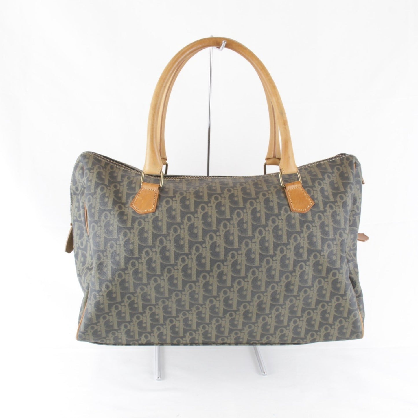 Christian Dior Brown Trotter Boston Bag ()