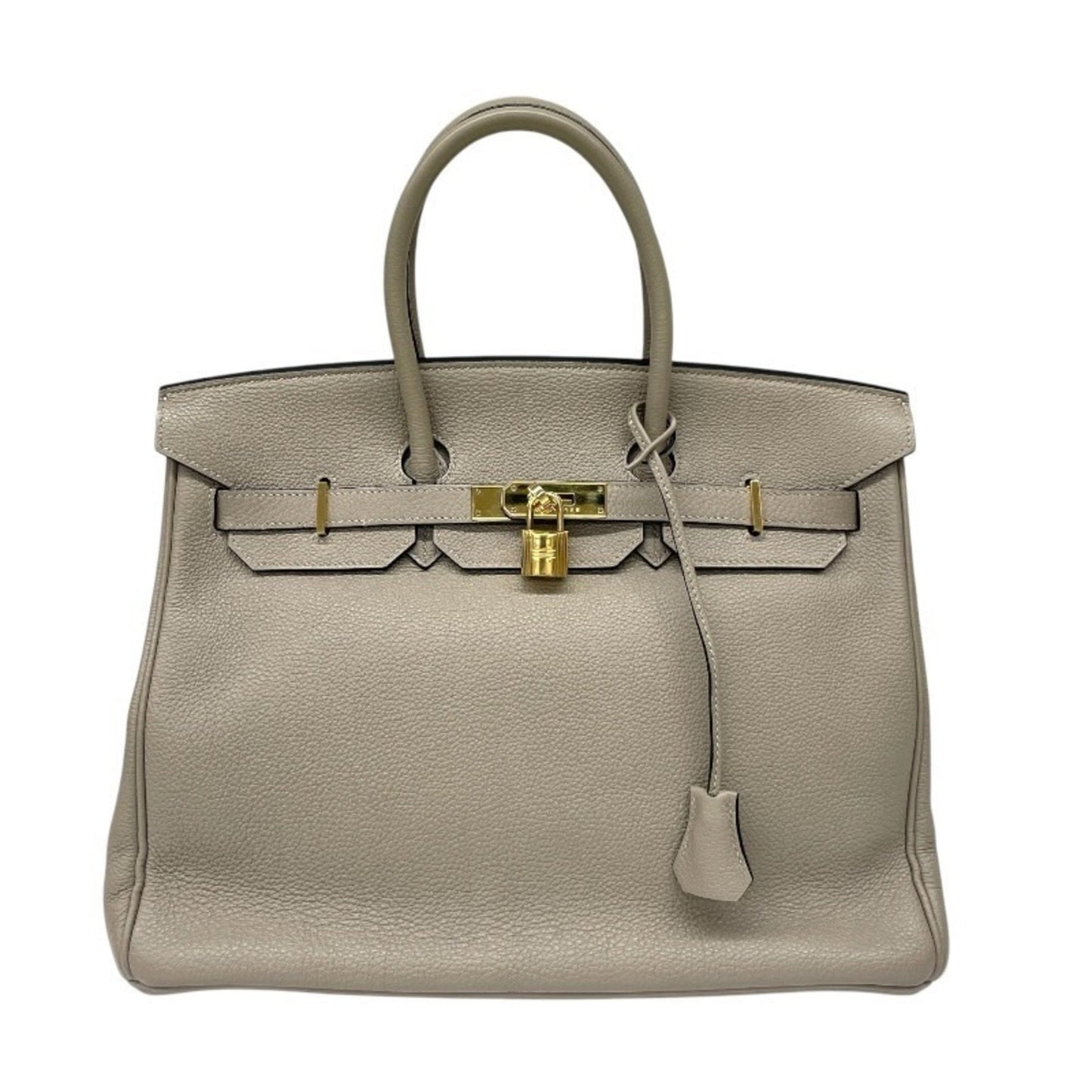 Hermes Gris Tourterelle Togo Leather Handbag ( )