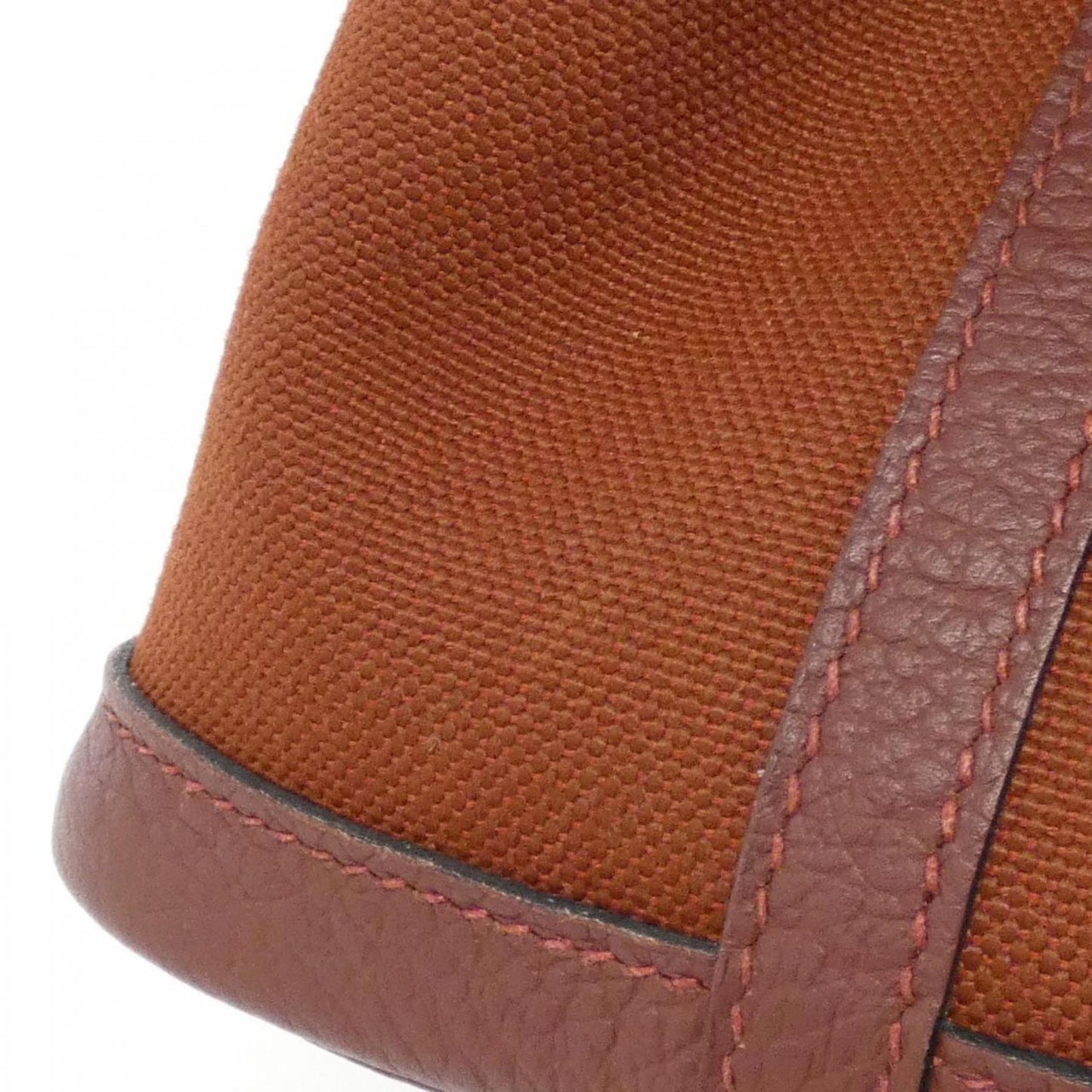 Hermes Garden Rouge H Country Leather Handbag ( )