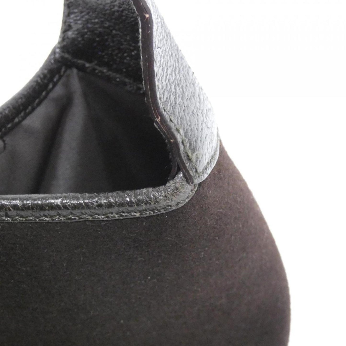 Gucci Brown Felt Shoulder Bag ( )