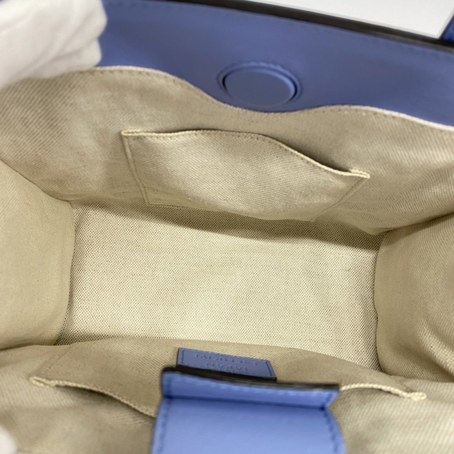 Gucci Blue Leather Handbag ( )