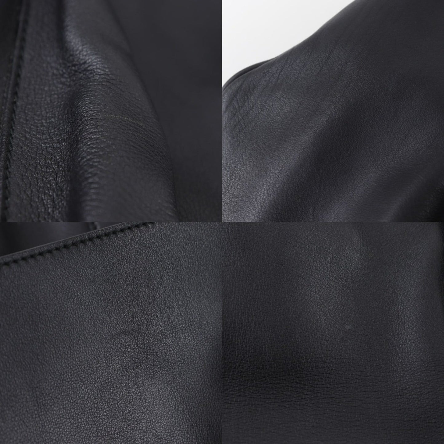 Gucci Black Leather Boston Bag ( )