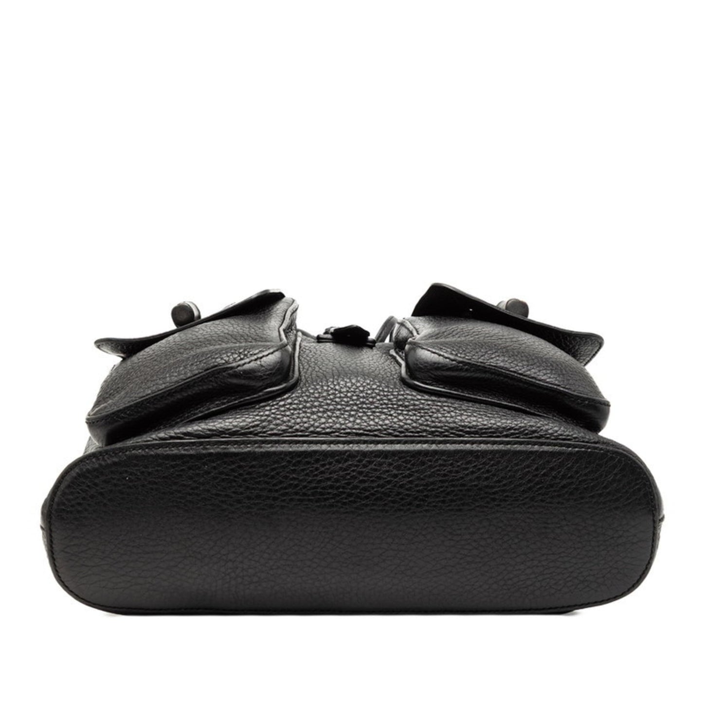 Gucci Black Leather Backpack ( )