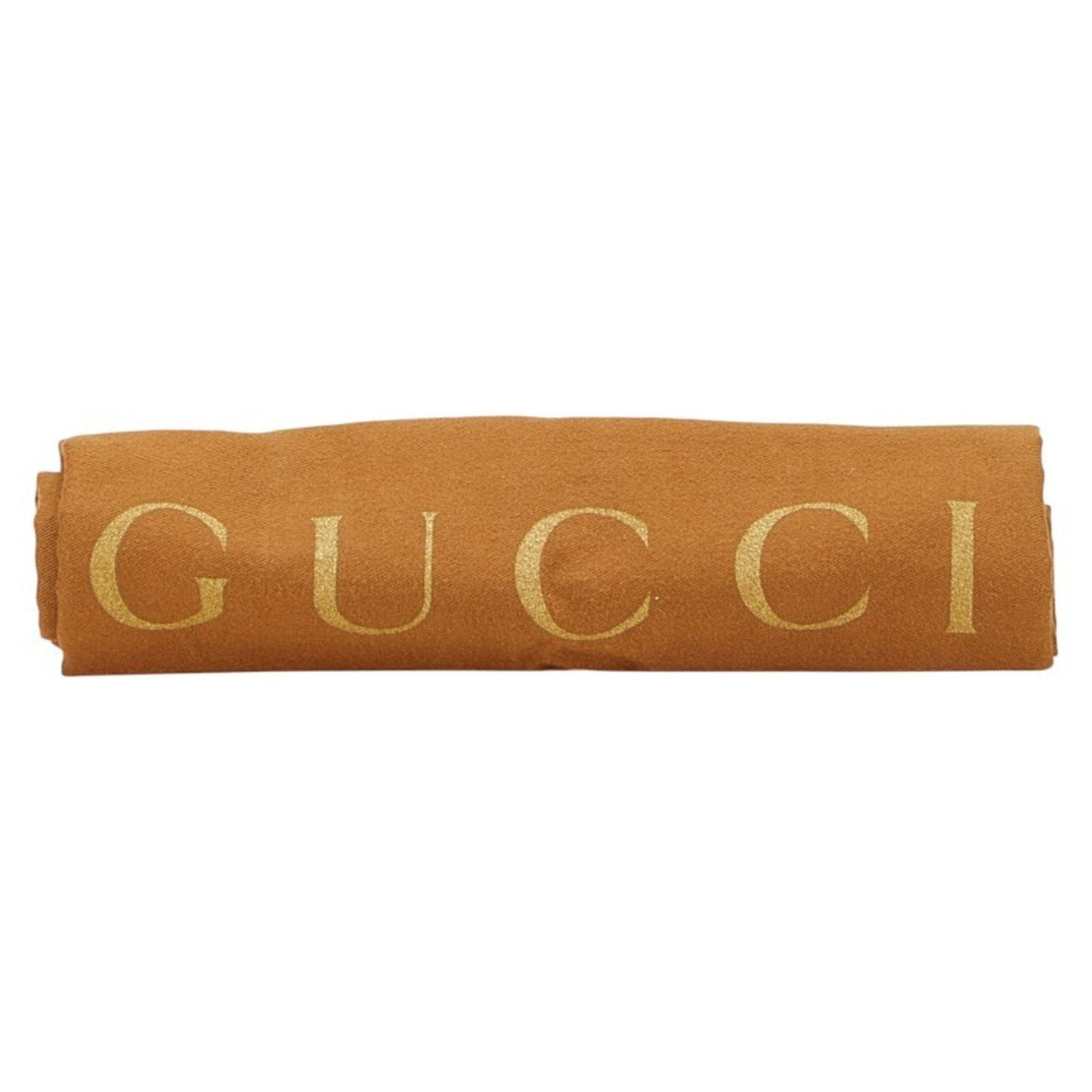 Gucci Brown Orange Leather Shoulder Bag ( )