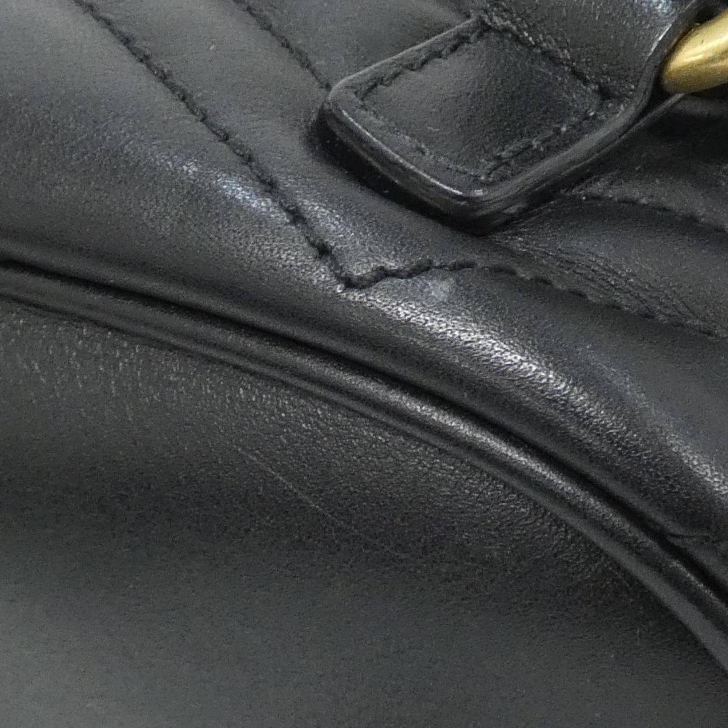 Gucci Black Leather Backpack ( )