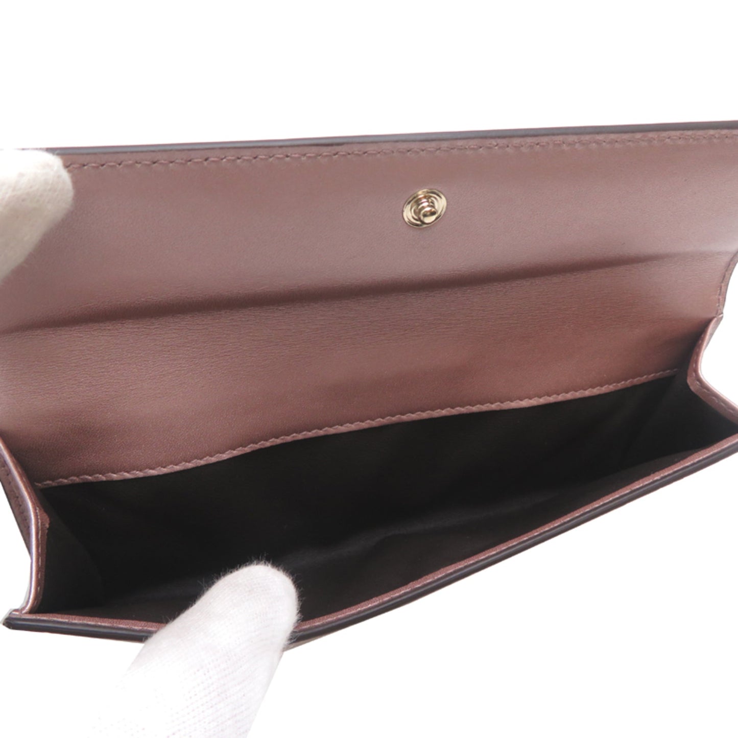 Gucci Microguccissima Pink Leather Long Wallet (Bi-Fold) ( )