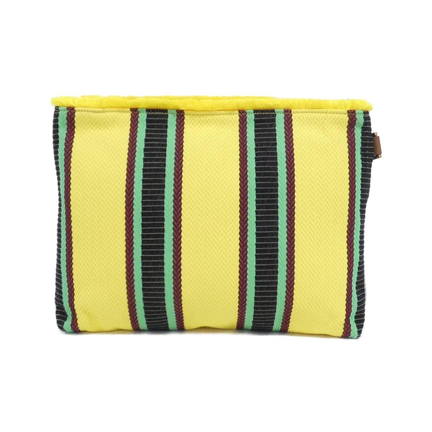 Gucci Multi-Color Yellow Canvas Handbag ( )