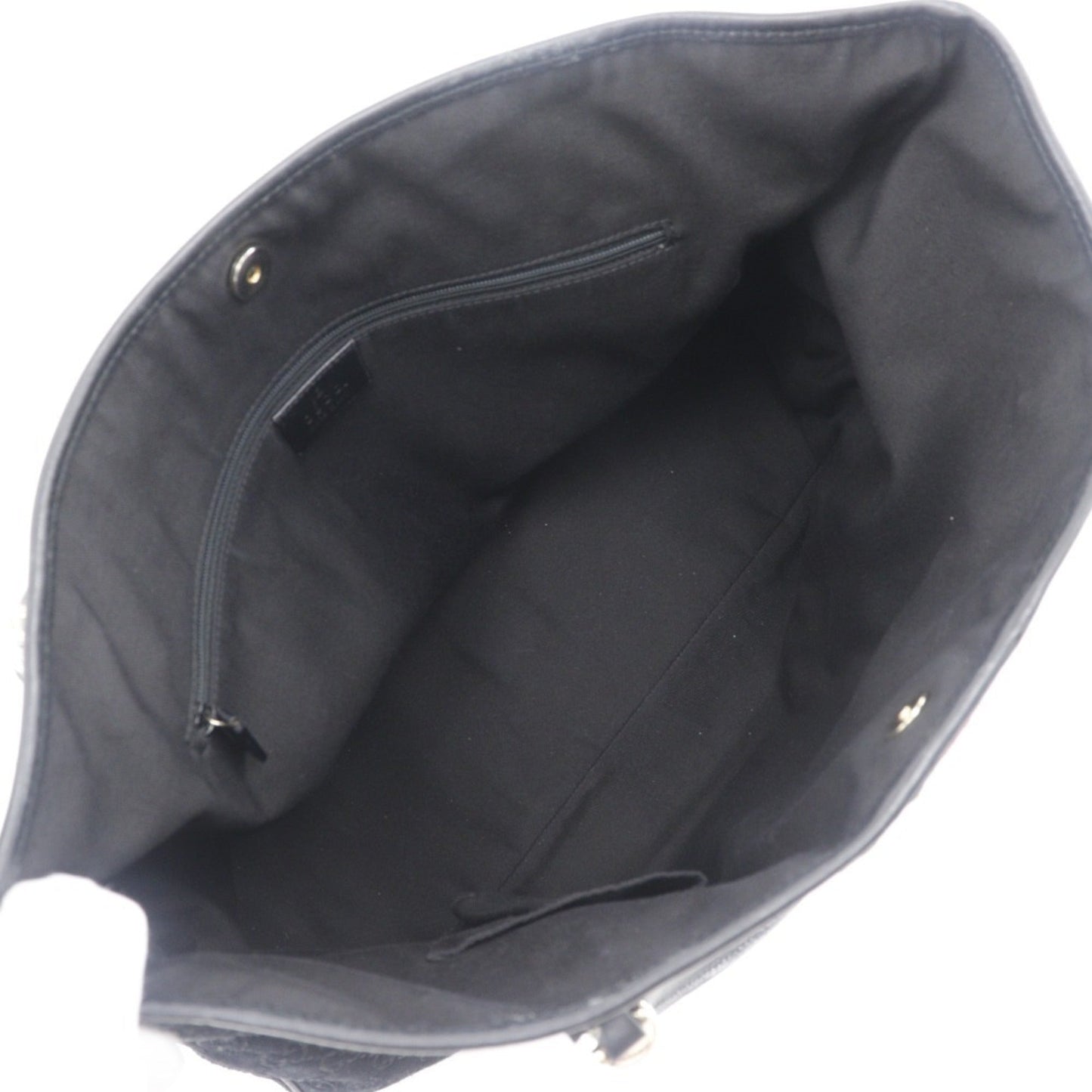Gucci Black Suede Tote Bag ( )