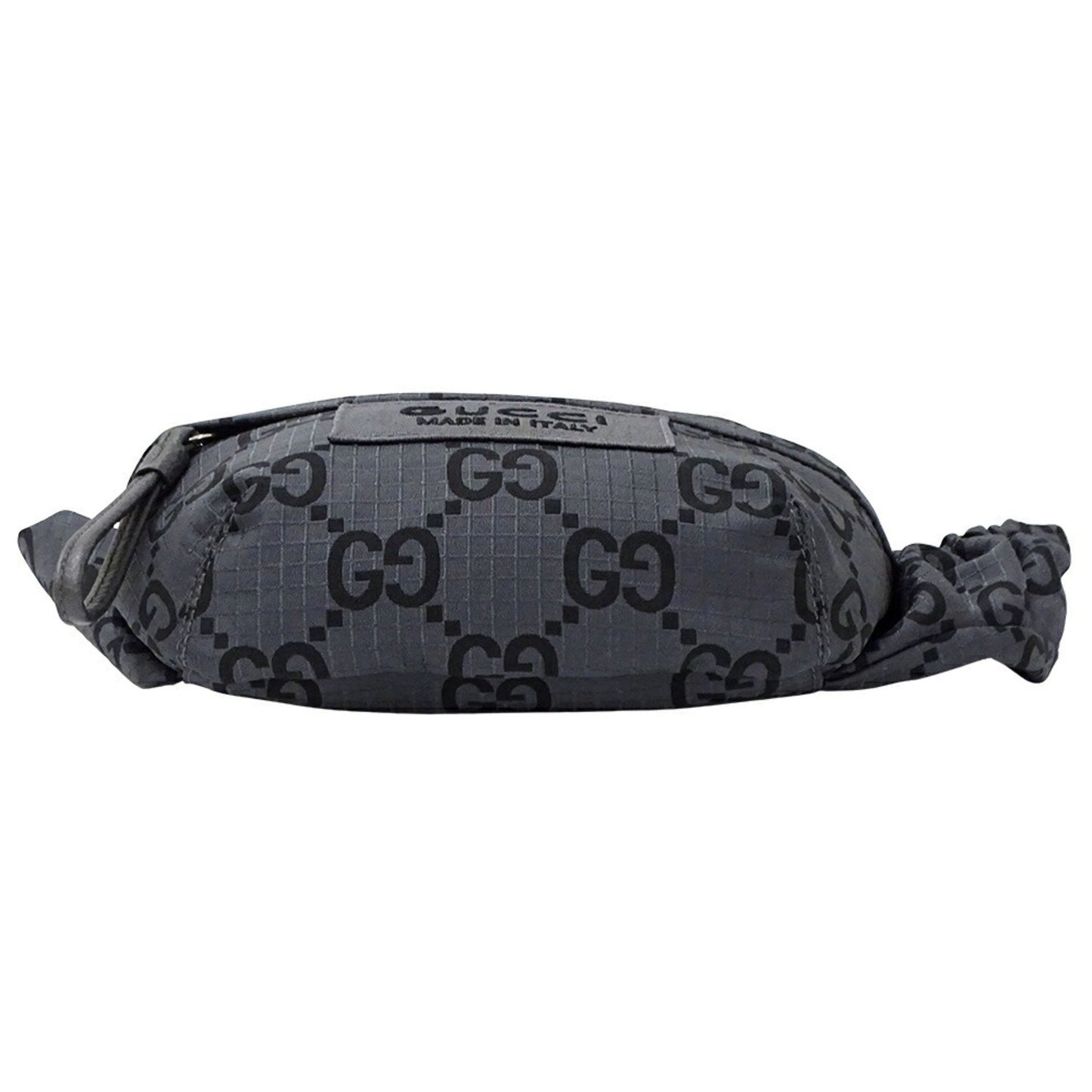 Gucci Black Gray Polyester Sling Bag ( )