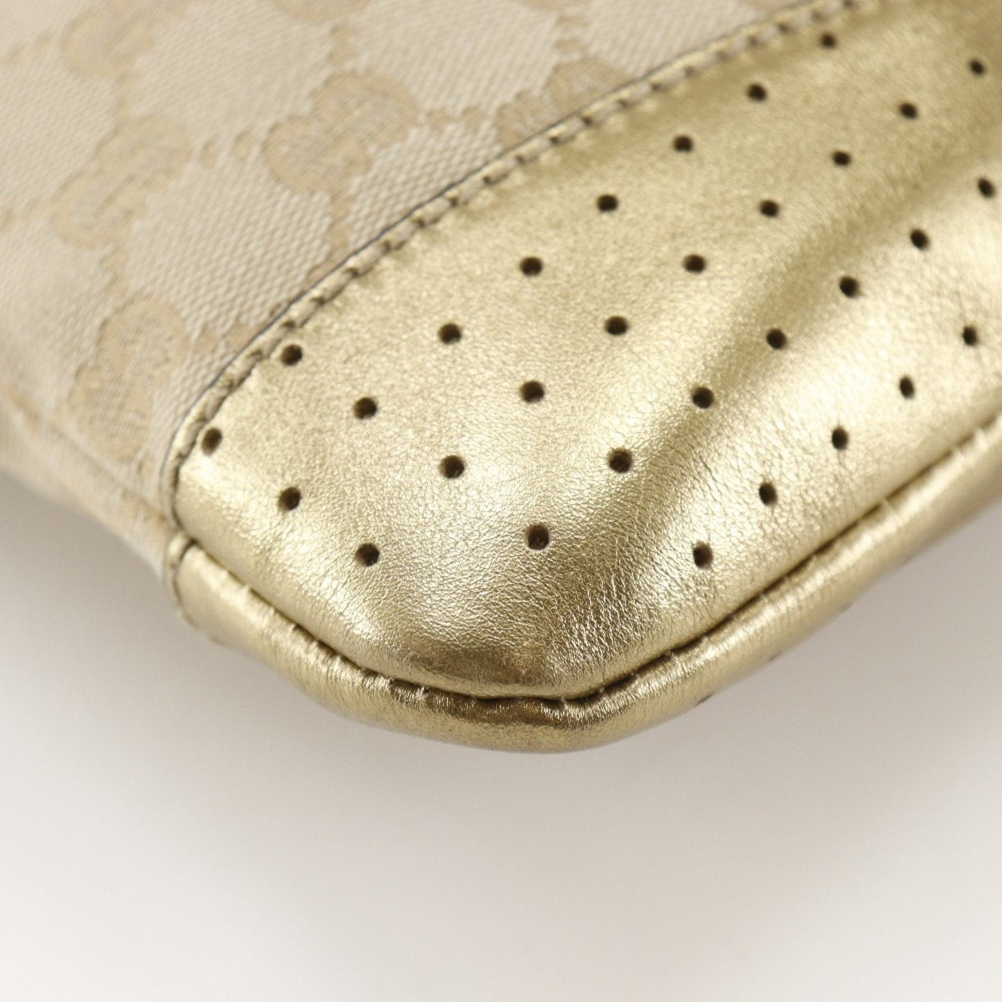Gucci Gg Canvas Beige Gg Canvas Shoulder Bag ( )