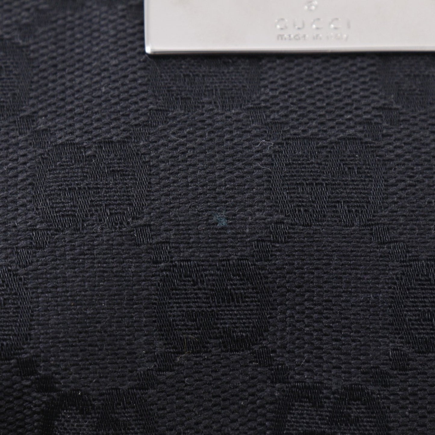 Gucci Black Gg Canvas Handbag ( )