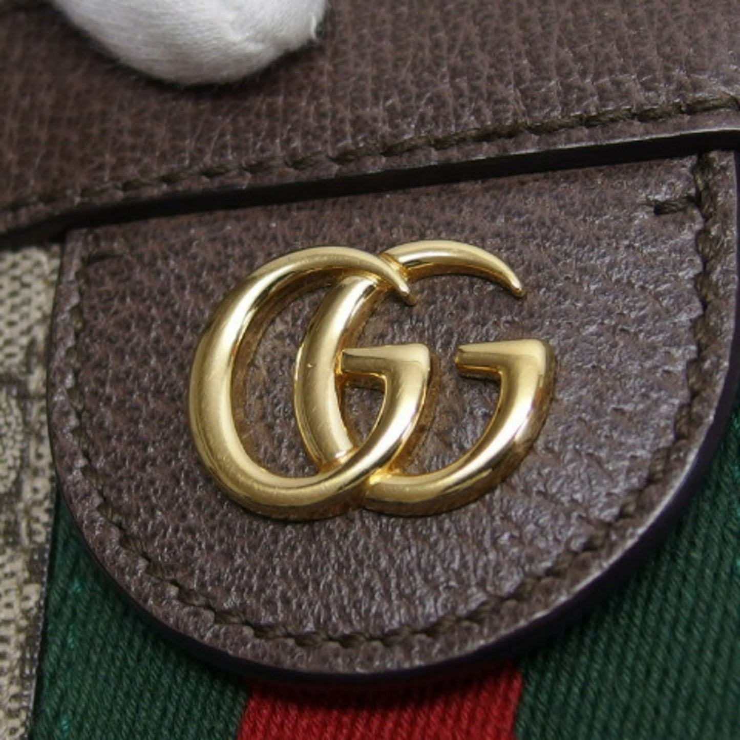 Gucci Sherry Line Beige Brown Dark Brown Gg Supreme Shoulder Bag ( )